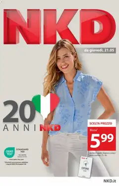 Anteprima del volantino NKD volantino valido a partire dal 21.05.2026