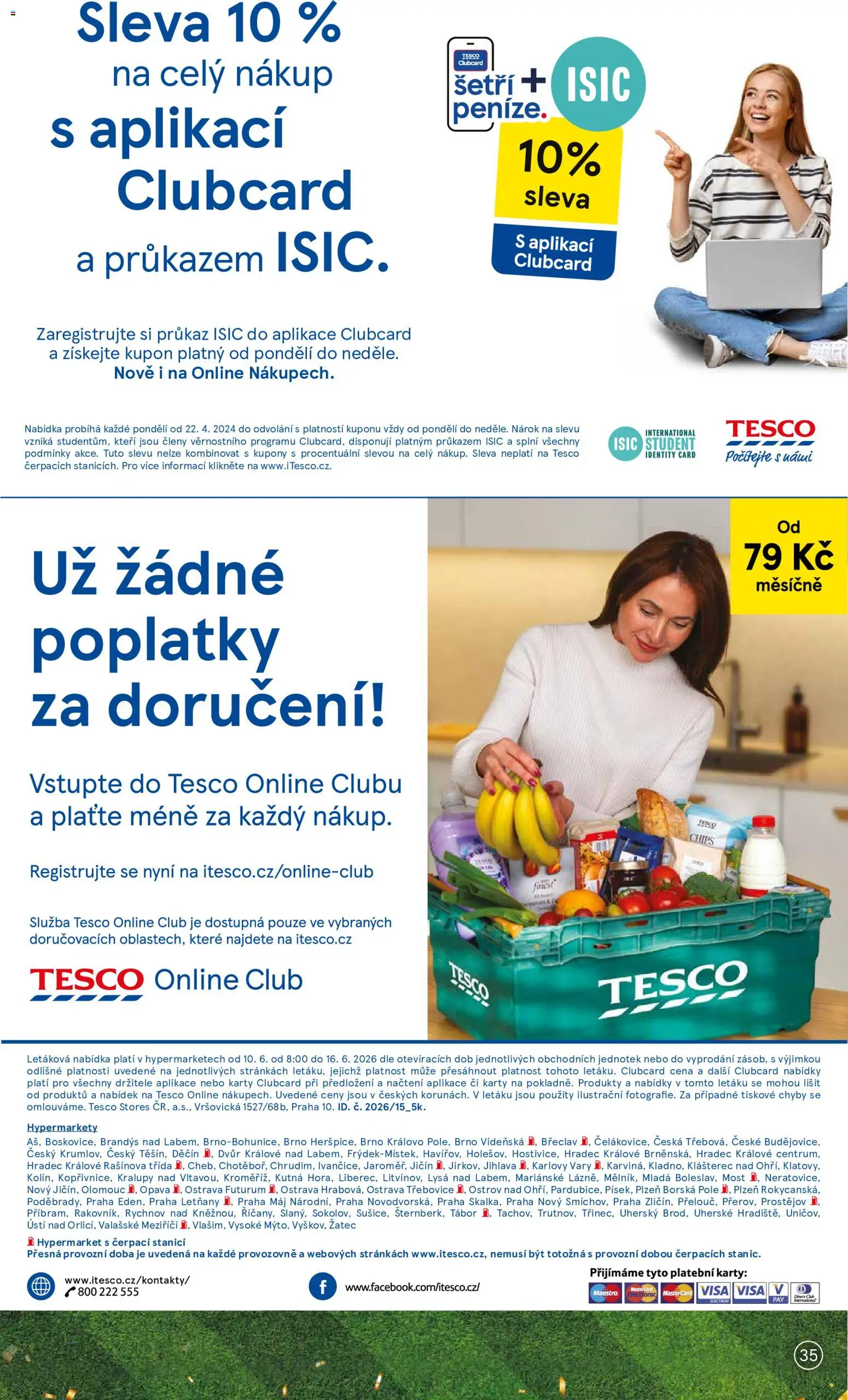 Tesco leták - Hypermarket od 10.06.2026 | Strana: 35 | Produkty: Finest, Karty, Futurum