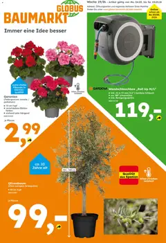 Globus Baumarkt Prospekt 	 ab 03.05.2026 gültig