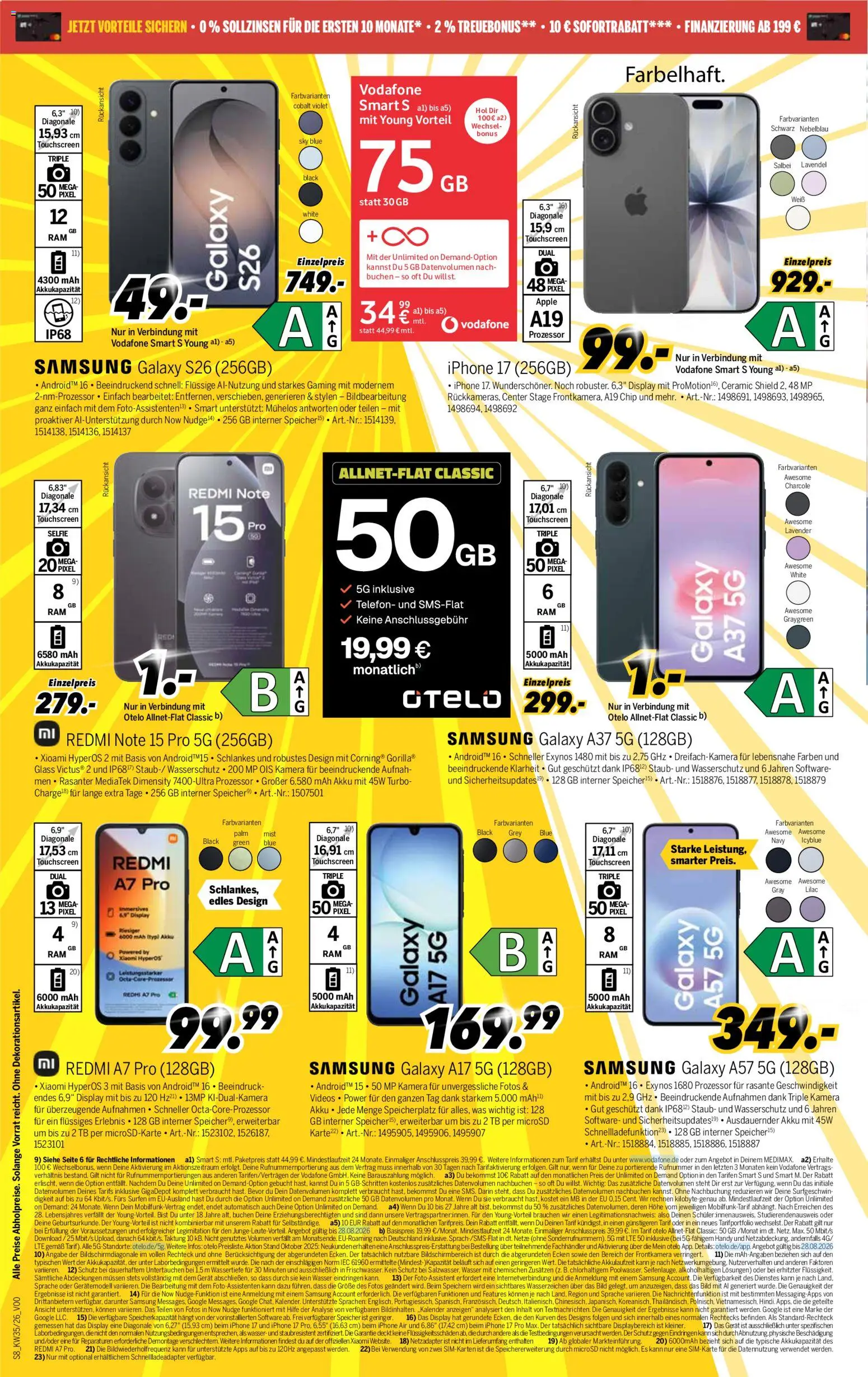 Medimax Prospekt – gültig ab 22.08.2026 | Seite: 8 | Produkte: Xiaomi, Samsung, Apple, Lavendel