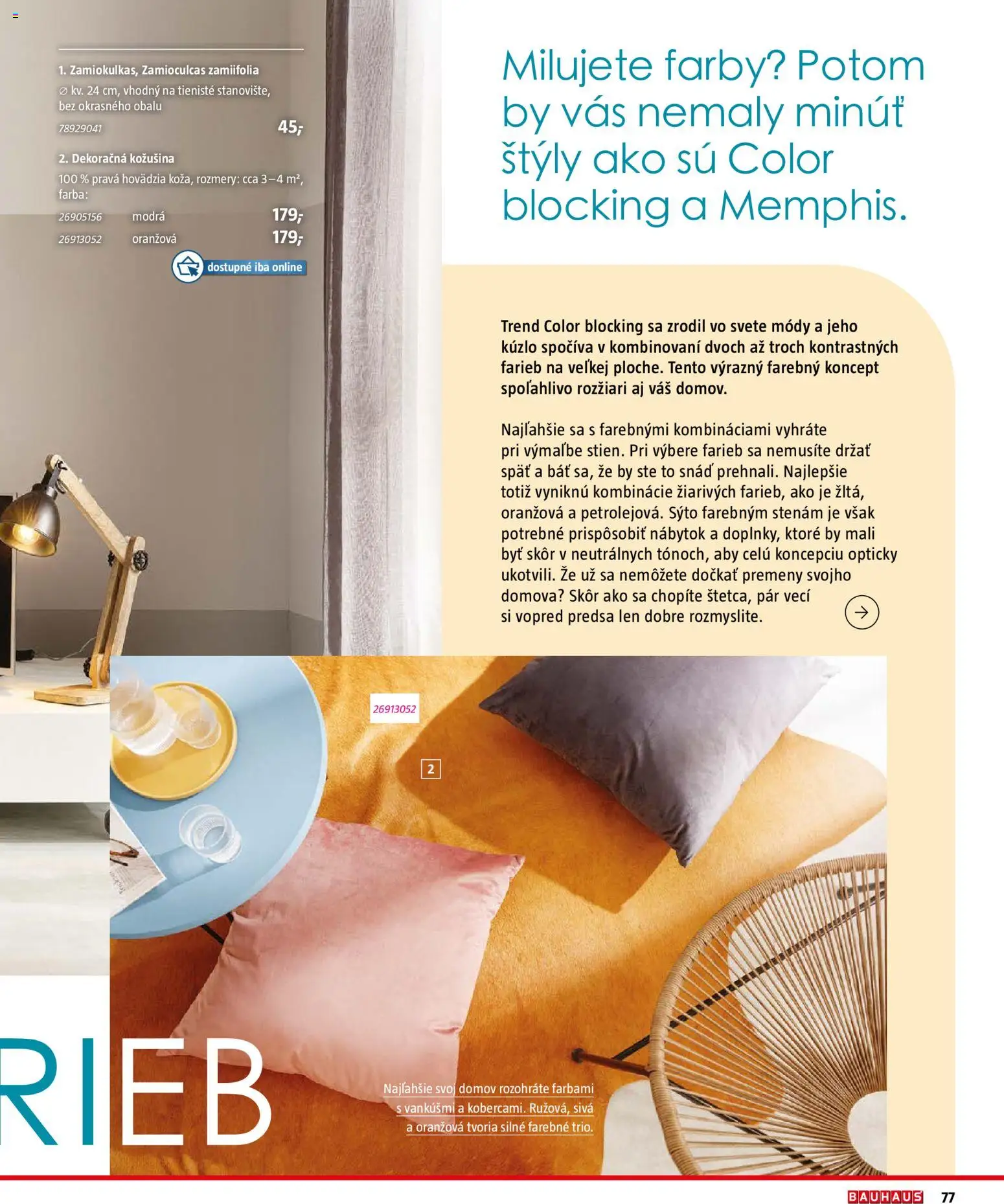 Nové Bauhaus akcie – leták je platný od 03.08.2026 | Strana: 77 | Produkty: Nábytok