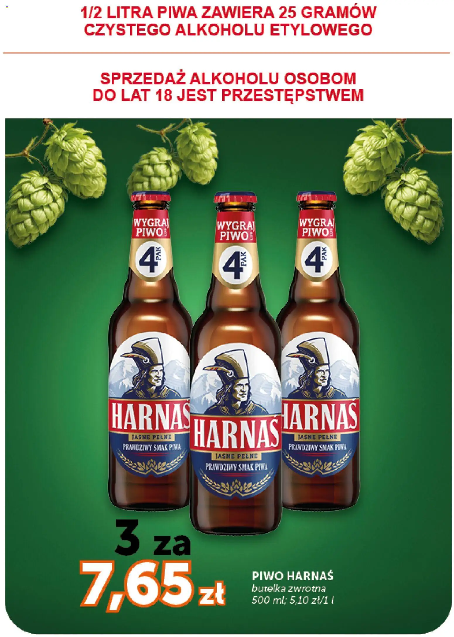 ABC gazetka - Minimarket od 16.07.2026 | Strona: 2 | Produkty: Harnaś, Piwo
