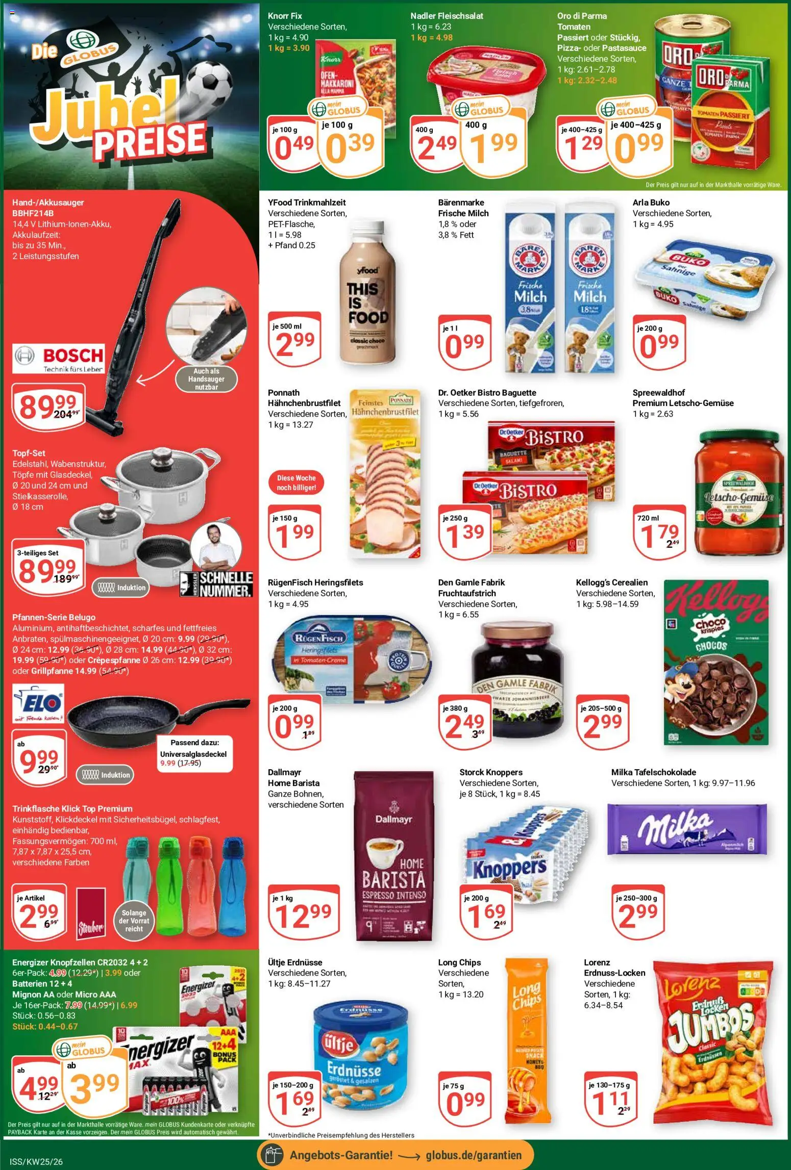 Globus Prospekt – gültig ab 15.06.2026 | Seite: 2 | Produkte: Top, Ofen, Baguette, Kellogg's