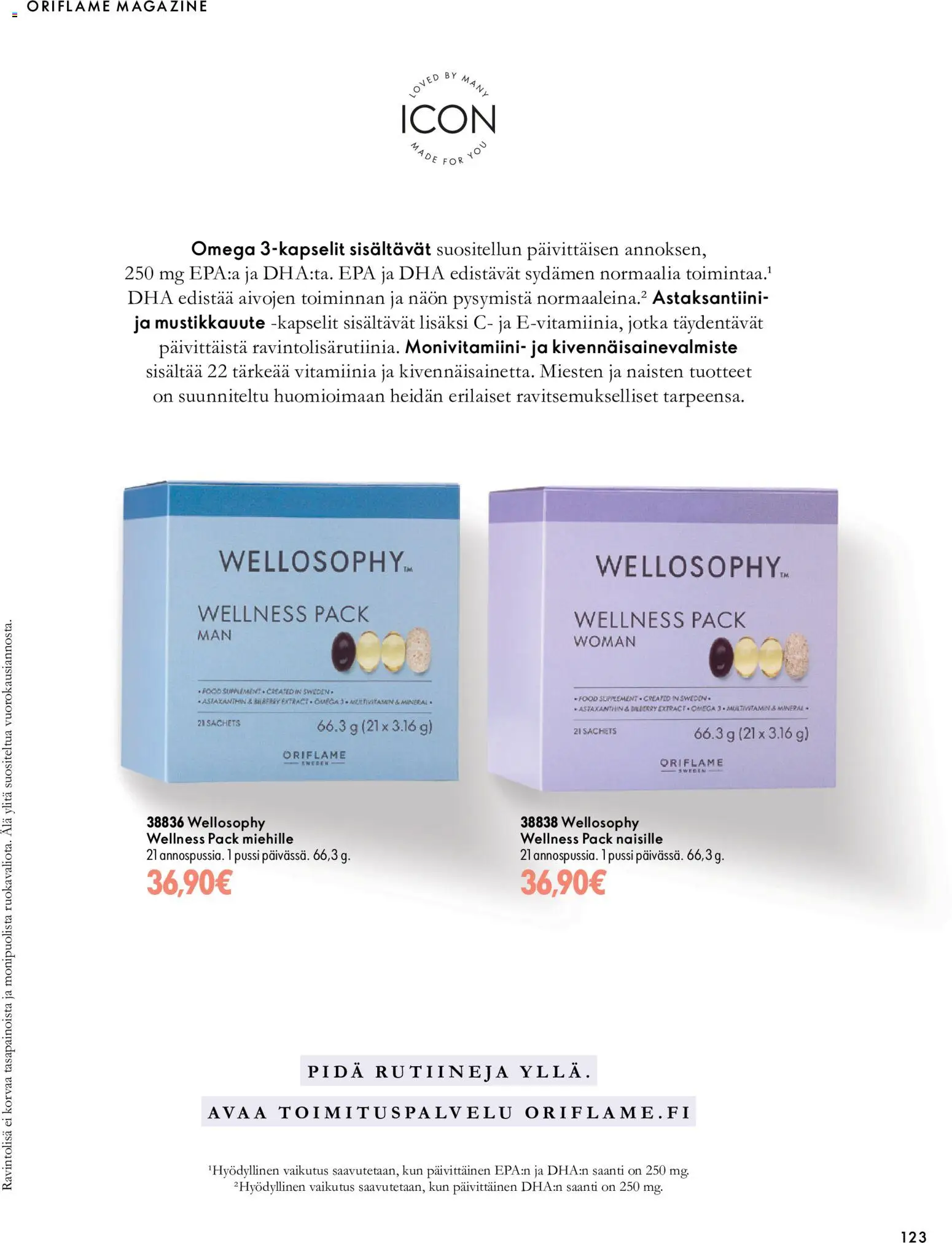 Oriflame tarjoukset – voimassa 18/11/2026 alkaen | Sivu: 123 | Tuotteet: Monivitamiini