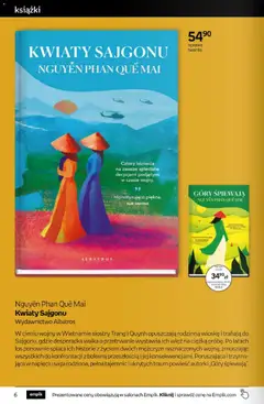 Pogląd oferty "Empik promocje" - ważna od 15.07.2026 | Strona: 6 | Produkty: Książki, Kwiaty