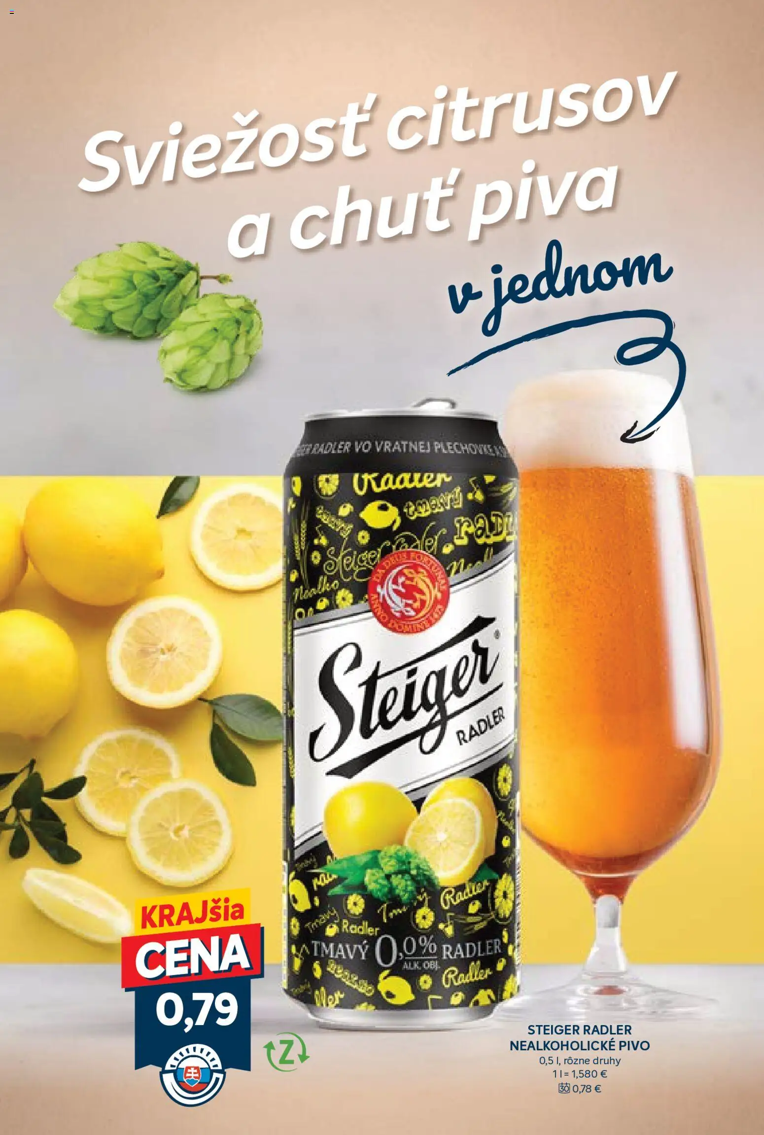 Nové Kraj akcie – leták je platný od 04.06.2026 | Strana: 12 | Produkty: Pivo, Radler, Steiger, Nealkoholické pivo