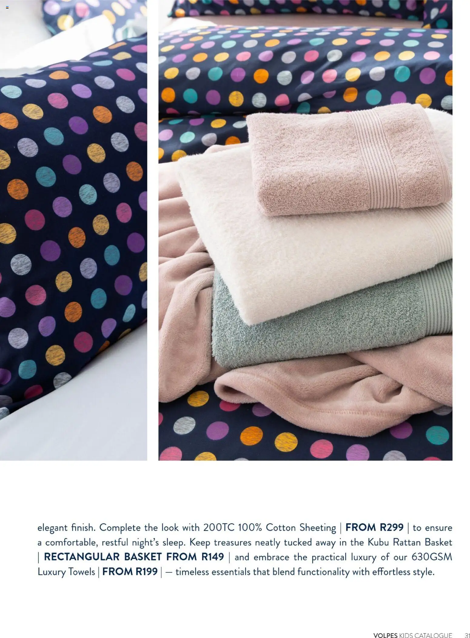 New Volpes catalogue – valid from 01/01/2026 | Page: 61 | Products: Towels, Basket