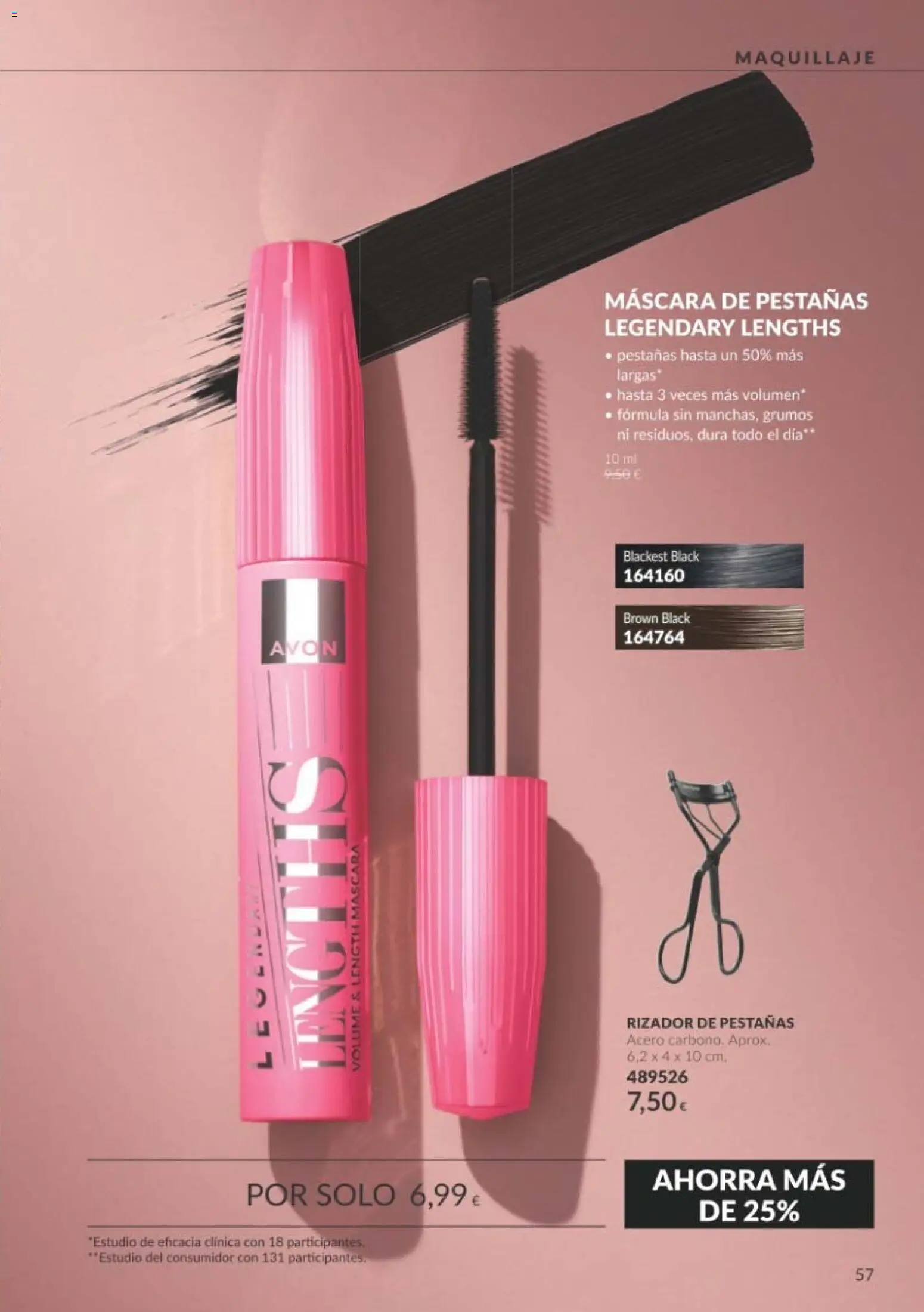 Catálogo AVON Black Friday │ válido desde el 01/11/2026 | Página: 57 | Productos: Maquillaje, Máscara, Máscara de pestañas