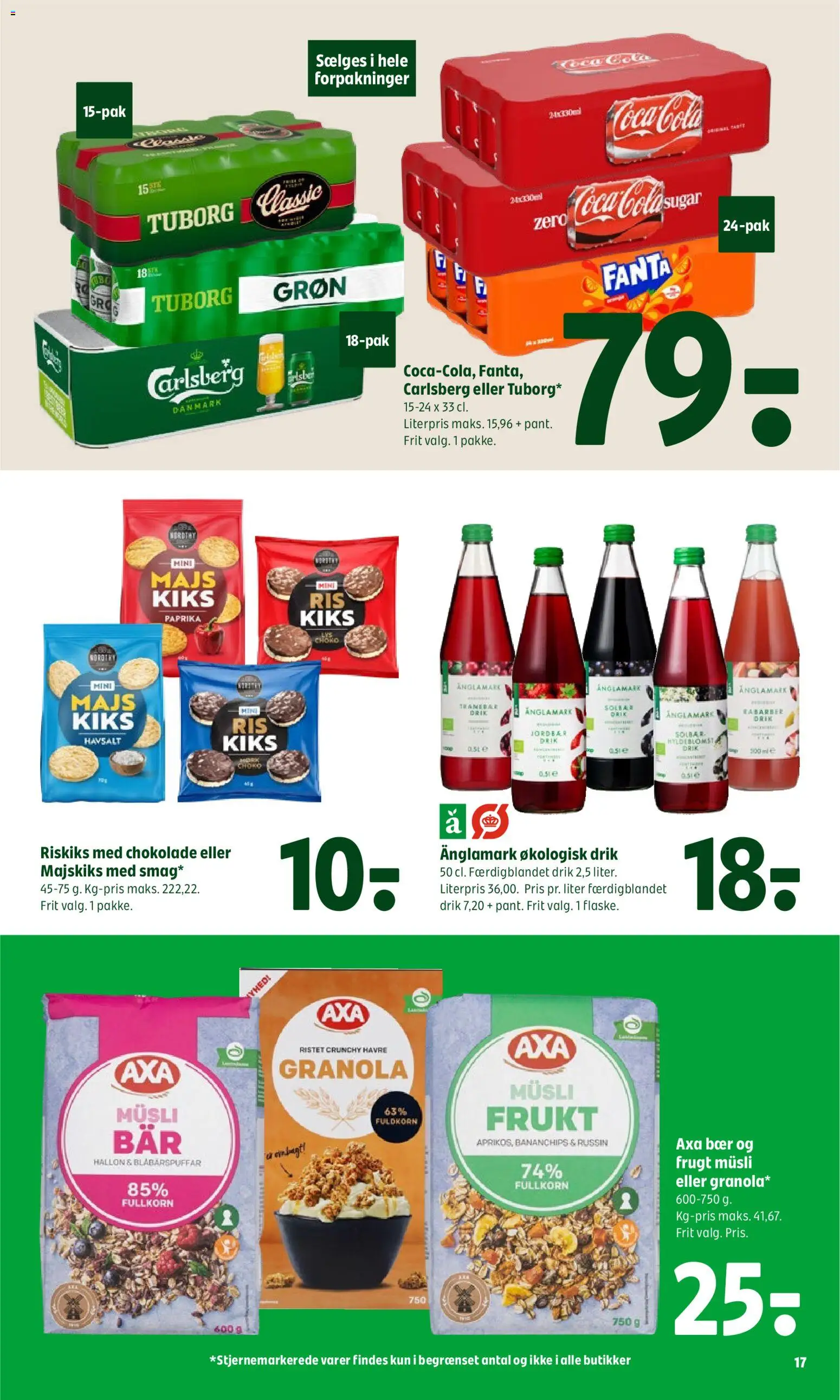 Coop 365 tilbudsavis – gyldig fra 30/07/2026 | Side: 23 | Produkter: Kiks, Chokolade, Jordbær, Fanta