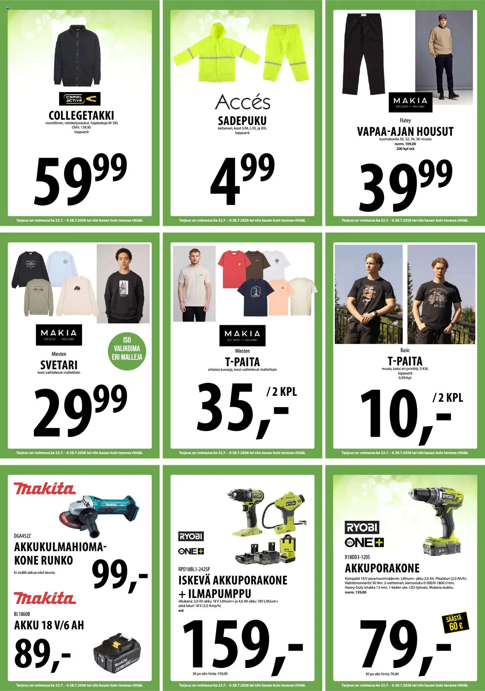 Tuuri tarjoukset – voimassa 22/07/2026 alkaen | Sivu: 30