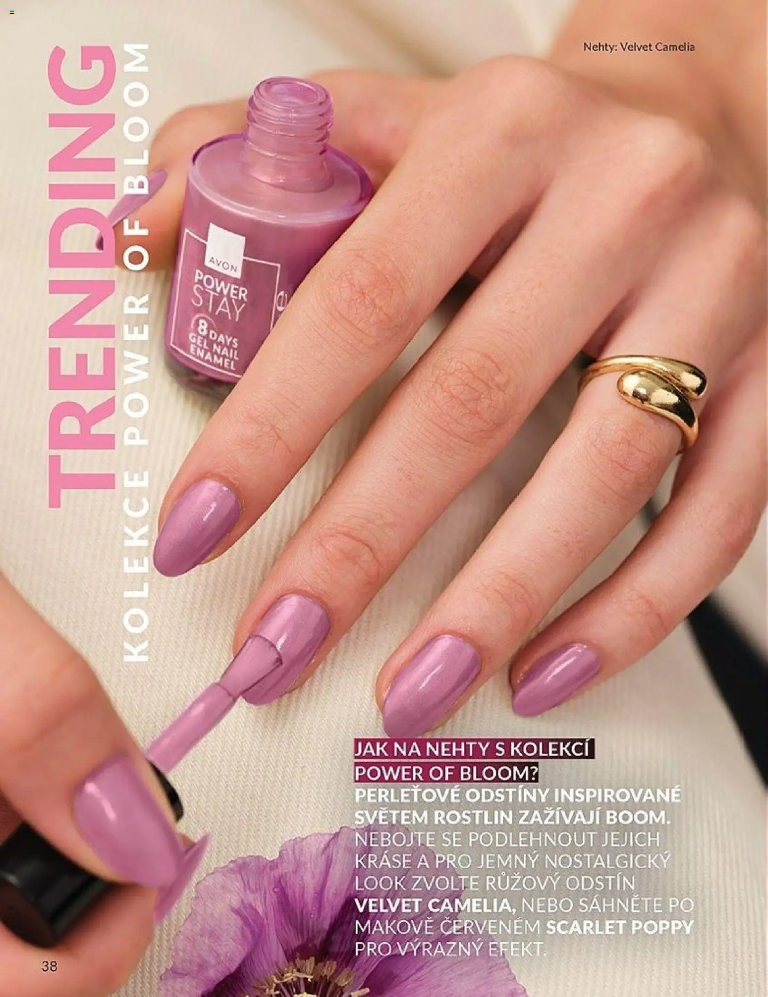 Avon Katalog 05/2026 od 01.05.2026 | Strana: 38 | Produkty: Velvet, Nehty