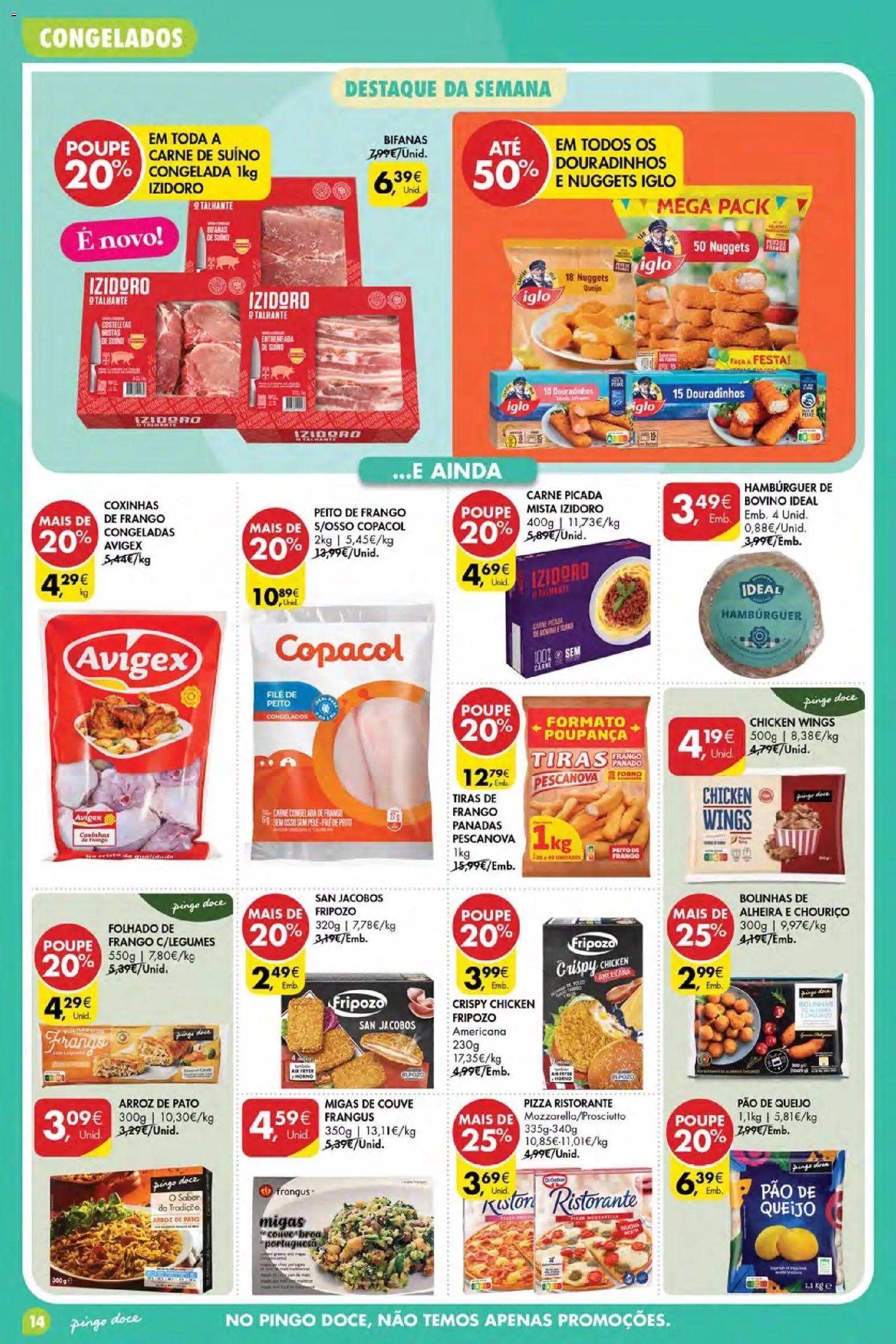 Pingo Doce Poupe Esta Semana Açores │ válido de 28.05.2026 | Página: 14 | Produtos: Frango, Queijo, Arroz, Pá