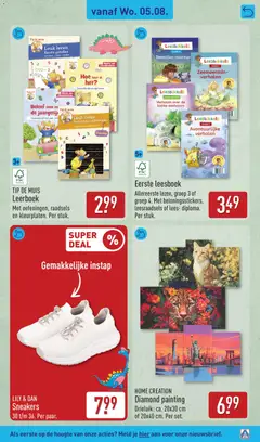 LILY & DAN Sneakers, 30 t/m 36. Per paar. - Voorbeeld van een folder van Aldi, geldig van 03-08-2026 | Pagina: 35 | Producten: Sneakers, Muis