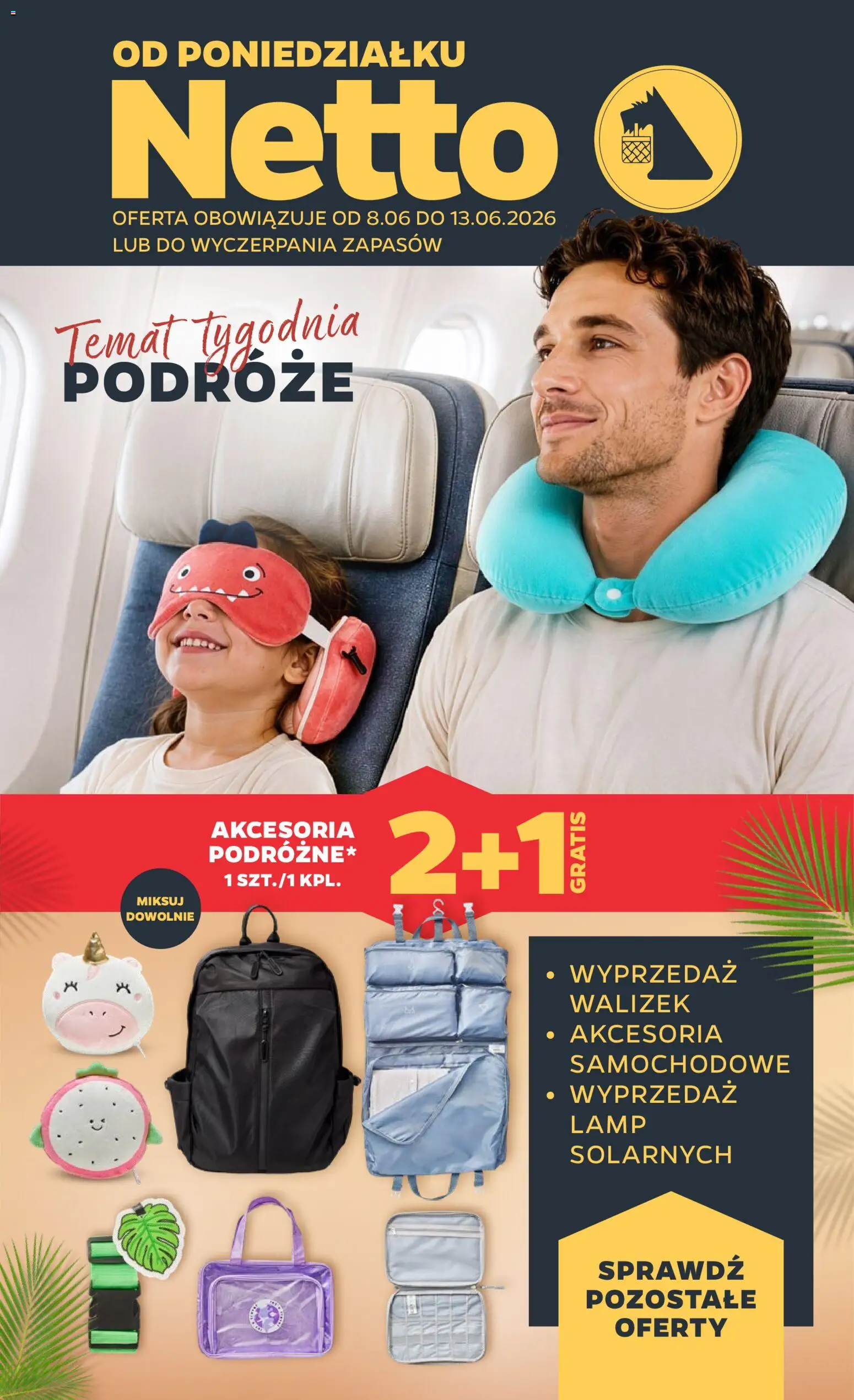 Netto gazetka od poniedziałku NonFood od 08.06.2026 | Strona: 1 | Produkty: Akcesoria samochodowe