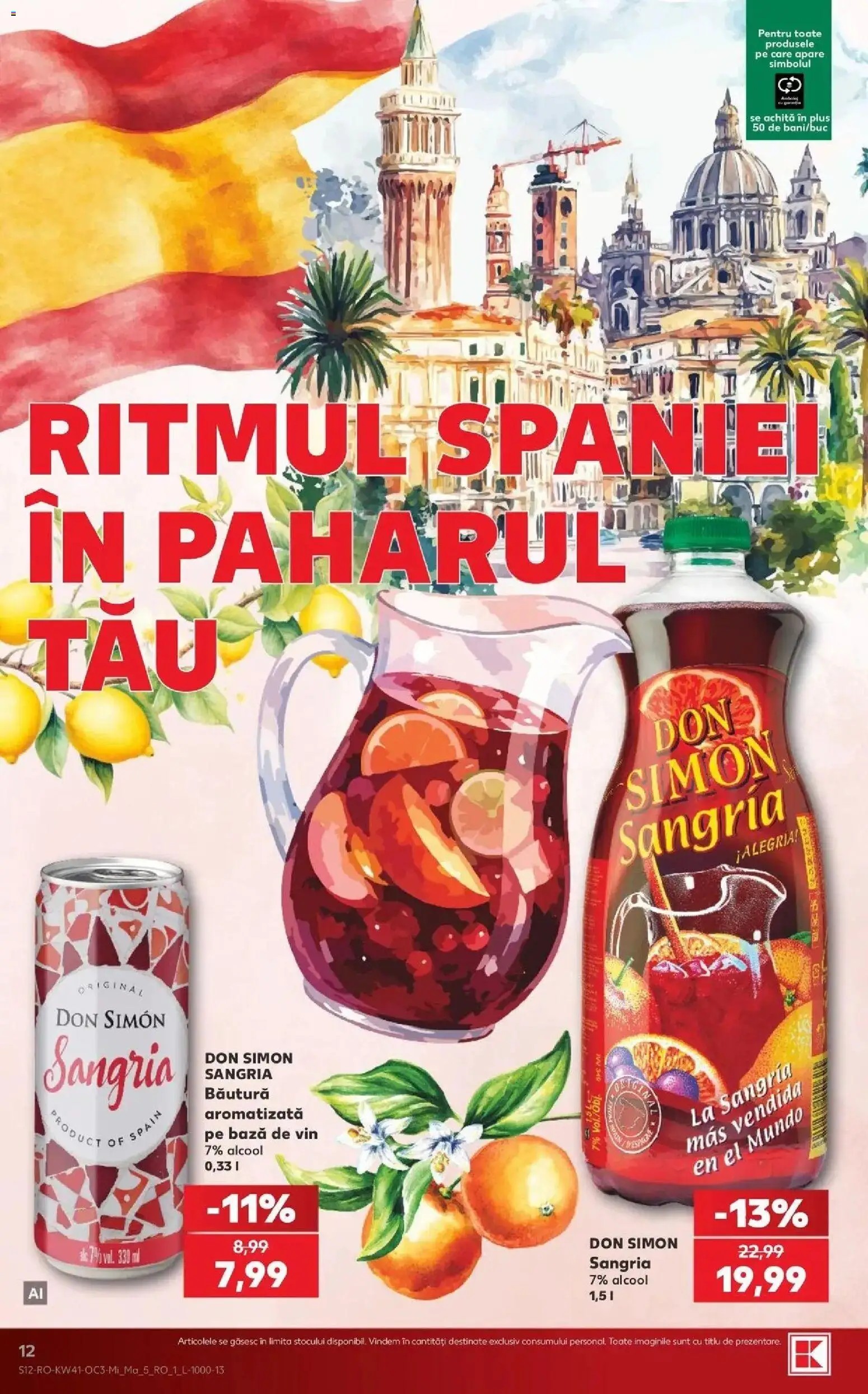 Kaufland Domnesti 07.10.2026 - Revista si Oferta | Pagină: 12 | Produse: Vin, Plus