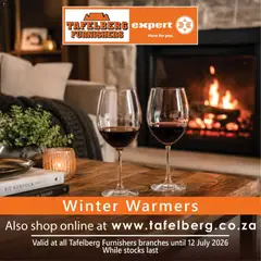 Tafelberg Furnishers specials catalogue – valid from 01/07/2026