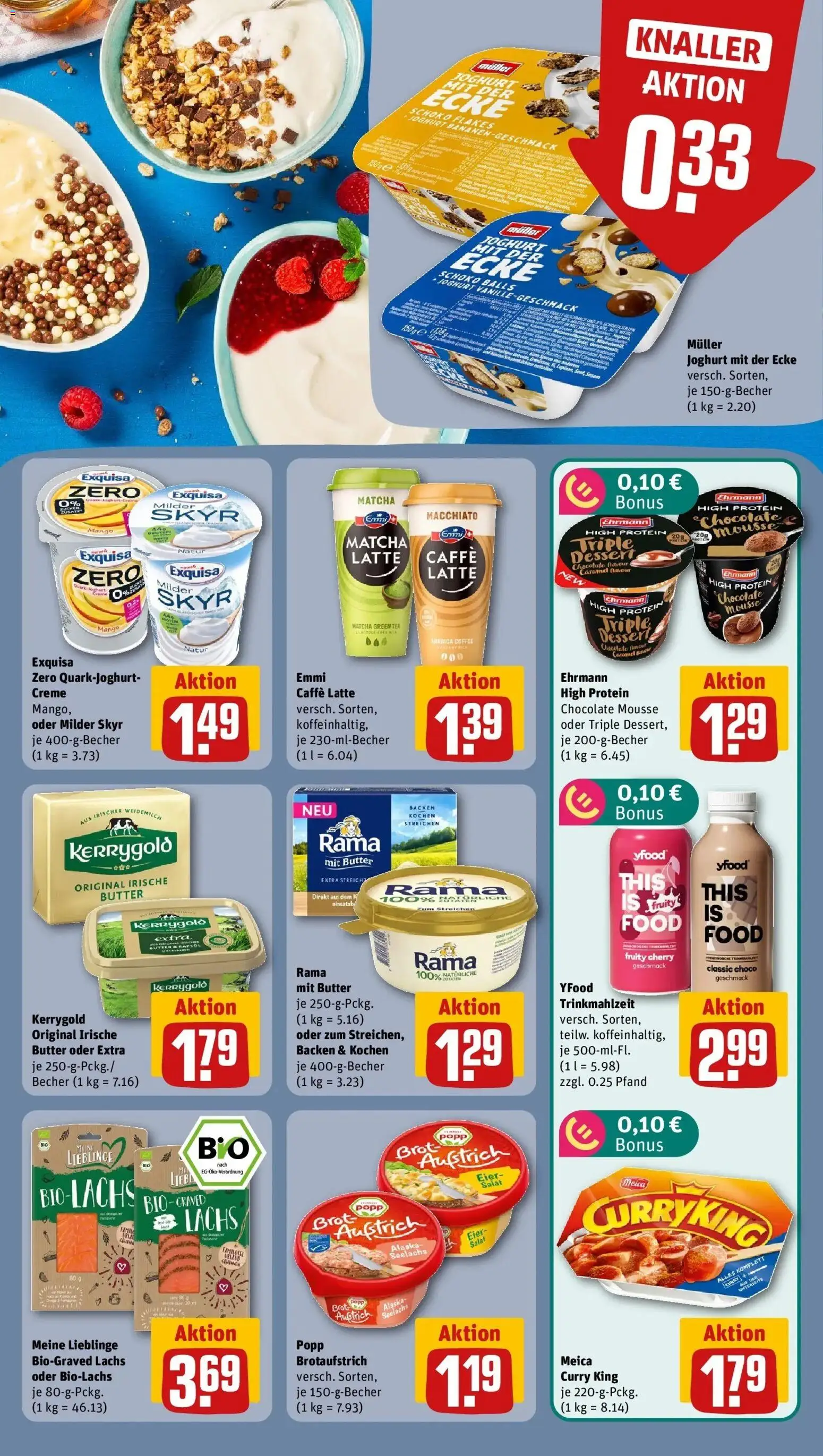 REWE Prospekt ab 24.08.2026 zum Blättern » Angebote | Seite: 11 | Produkte: Rama, Rapsöl, Creme, Mango
