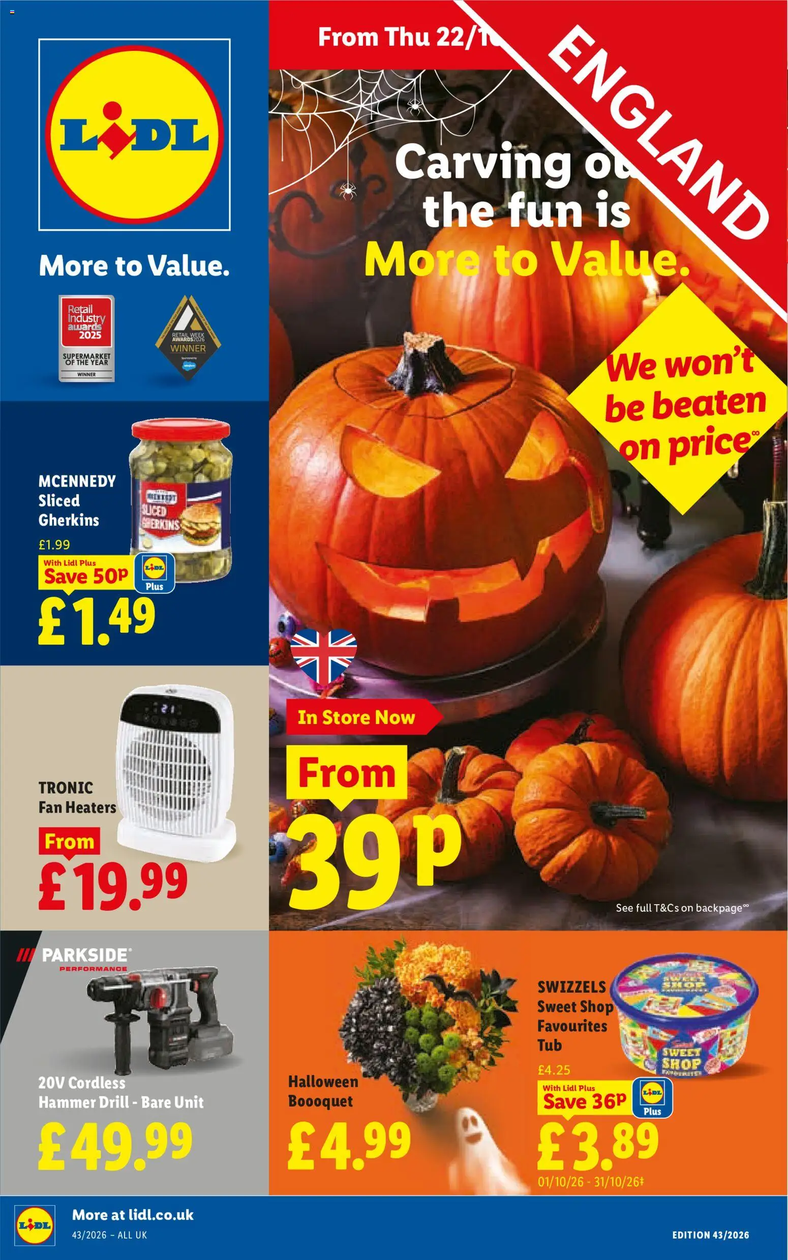 LIDL Faversham offers this week from 22/10/2026 | Leaflet Thursday