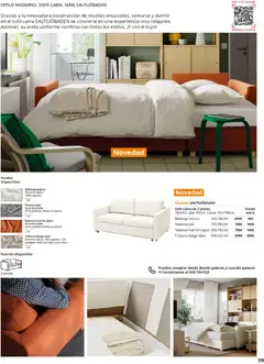 Vista previa Catálogo IKEA Sofás válido desde el 07.05.2026 | Página: 59 | Productos: Funda, Sofá cama, Cama, Sofá