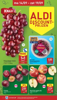 Pruimen, verpakt, oorsprong: Italië - Voorbeeld van een folder van Aldi, geldig van 14/09/2026 | Pagina: 2