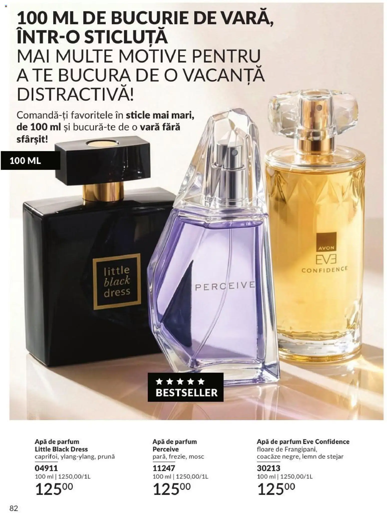 Noul catalog Avon – valabil de la 01.08.2026 | Pagină: 82 | Produse: Apă de parfum, Parfum, Apă