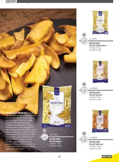 Ofertele Metro valabile de la 14.11.2024 | Pagină: 91 | Produse: Pungă, Taneli organik hardal, Cartofi, Sos