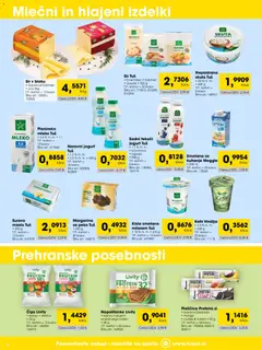 Tuš katalog akcije – veljaven od 01.10.2026 | Stran: 6 | Izdelki: Edamec, Gauda, Mileram, Maslo