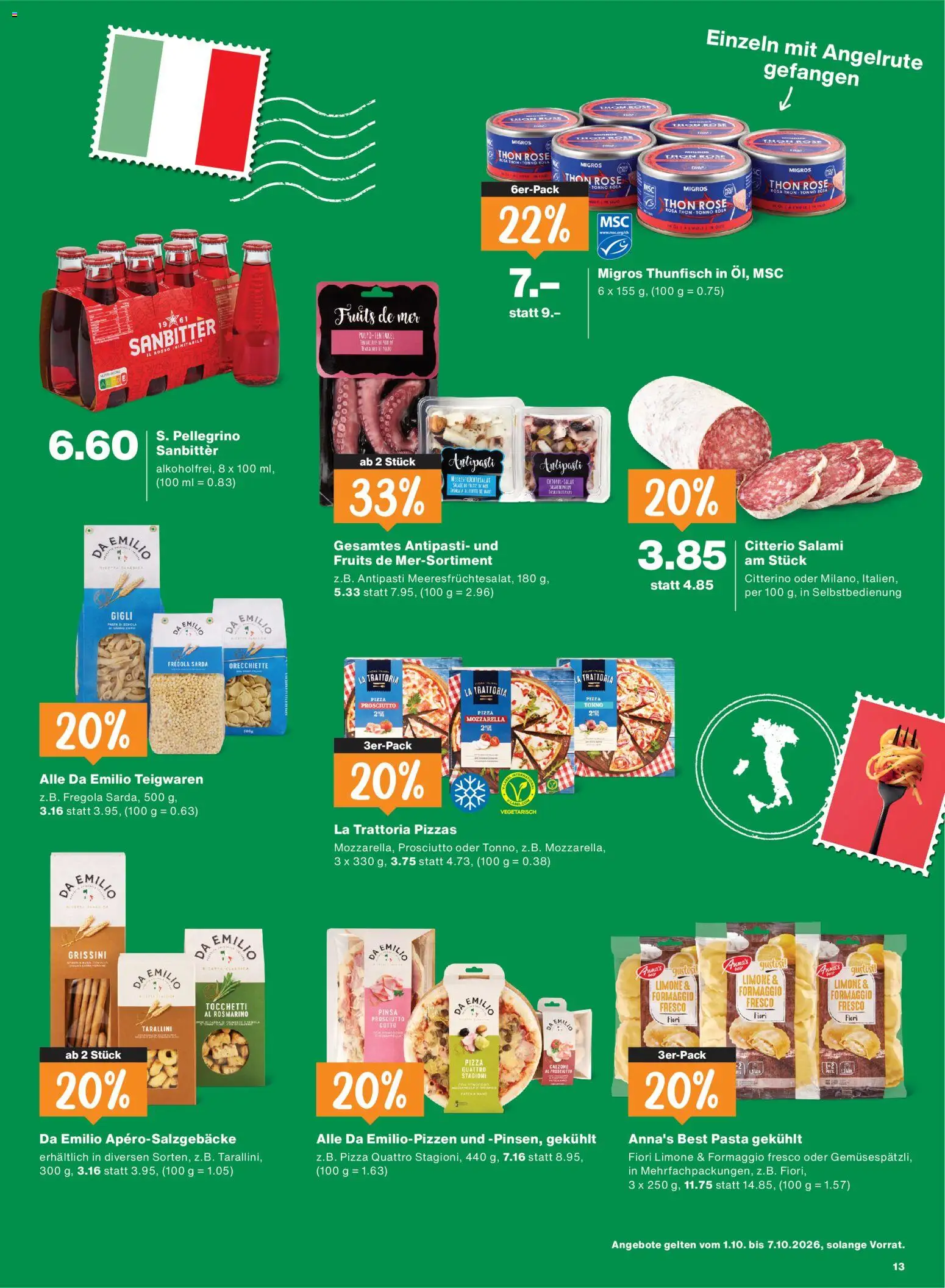 Migros aktionen – gültig ab 01.10.2026 | Seite: 13