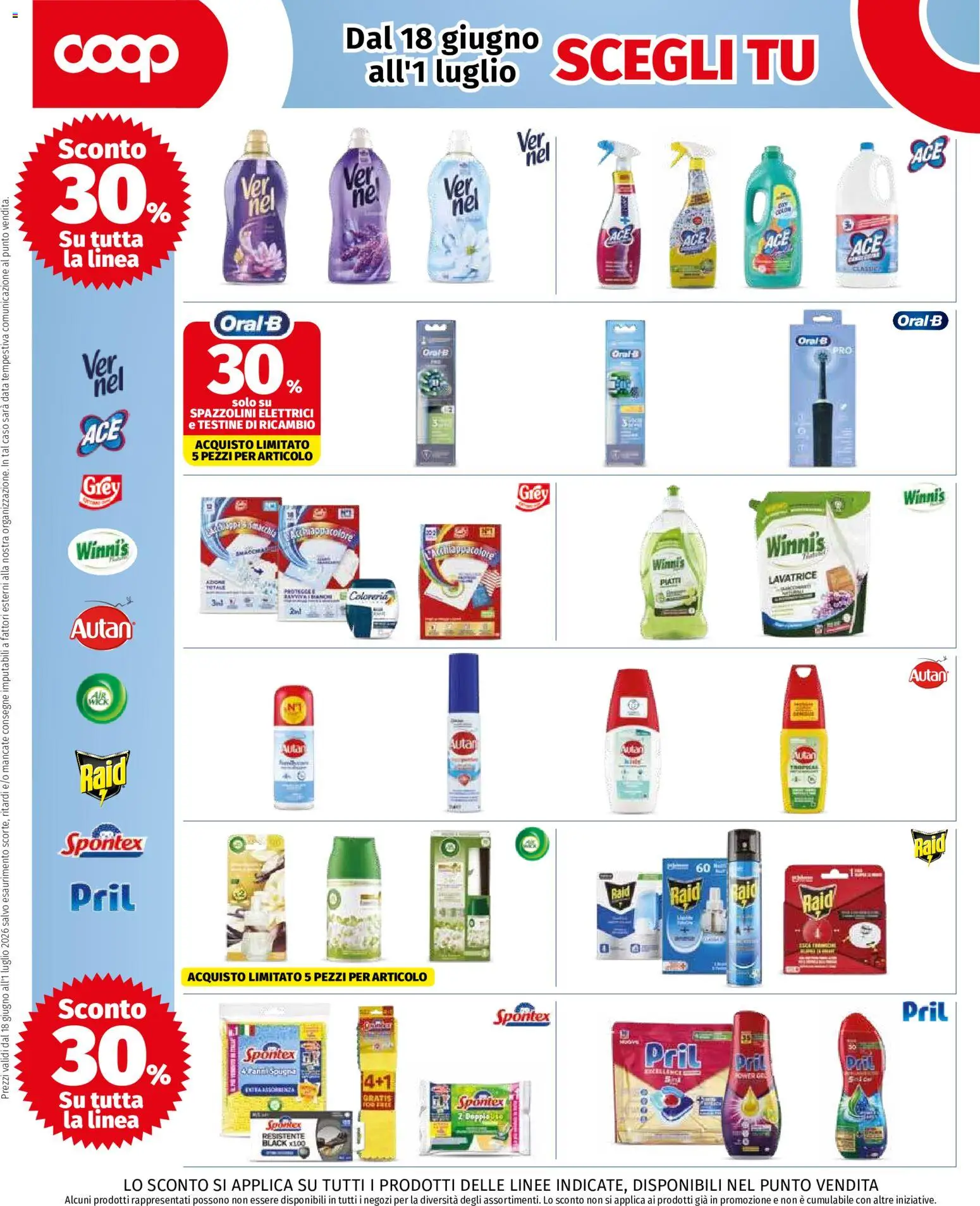 Volantino COOP del 18.06.2026 | Pagina: 10 | Prodotti: Lavatrice, Data