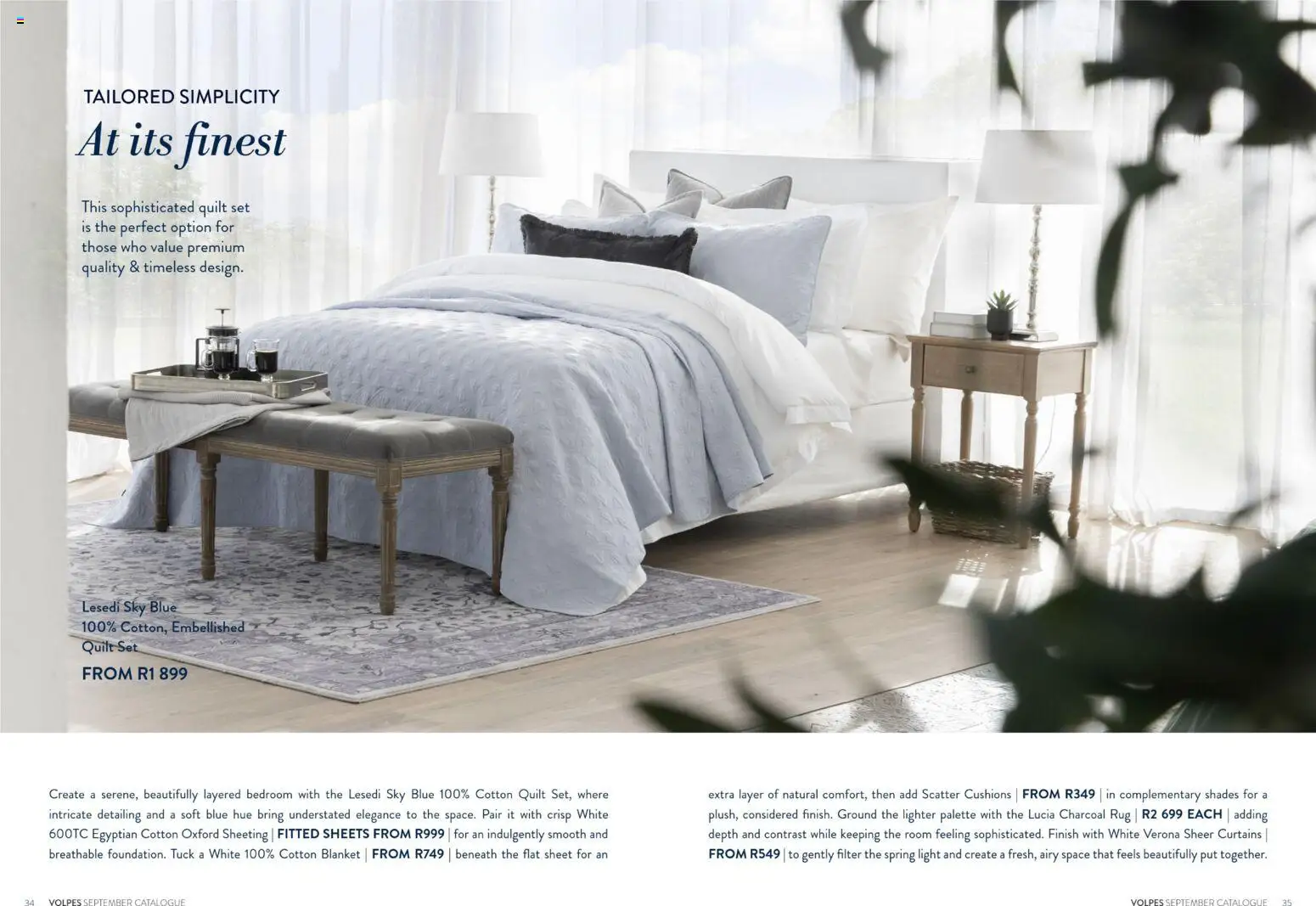 New Volpes catalogue – valid from 01/09/2026 | Page: 35 | Products: Rug, Blanket, Light