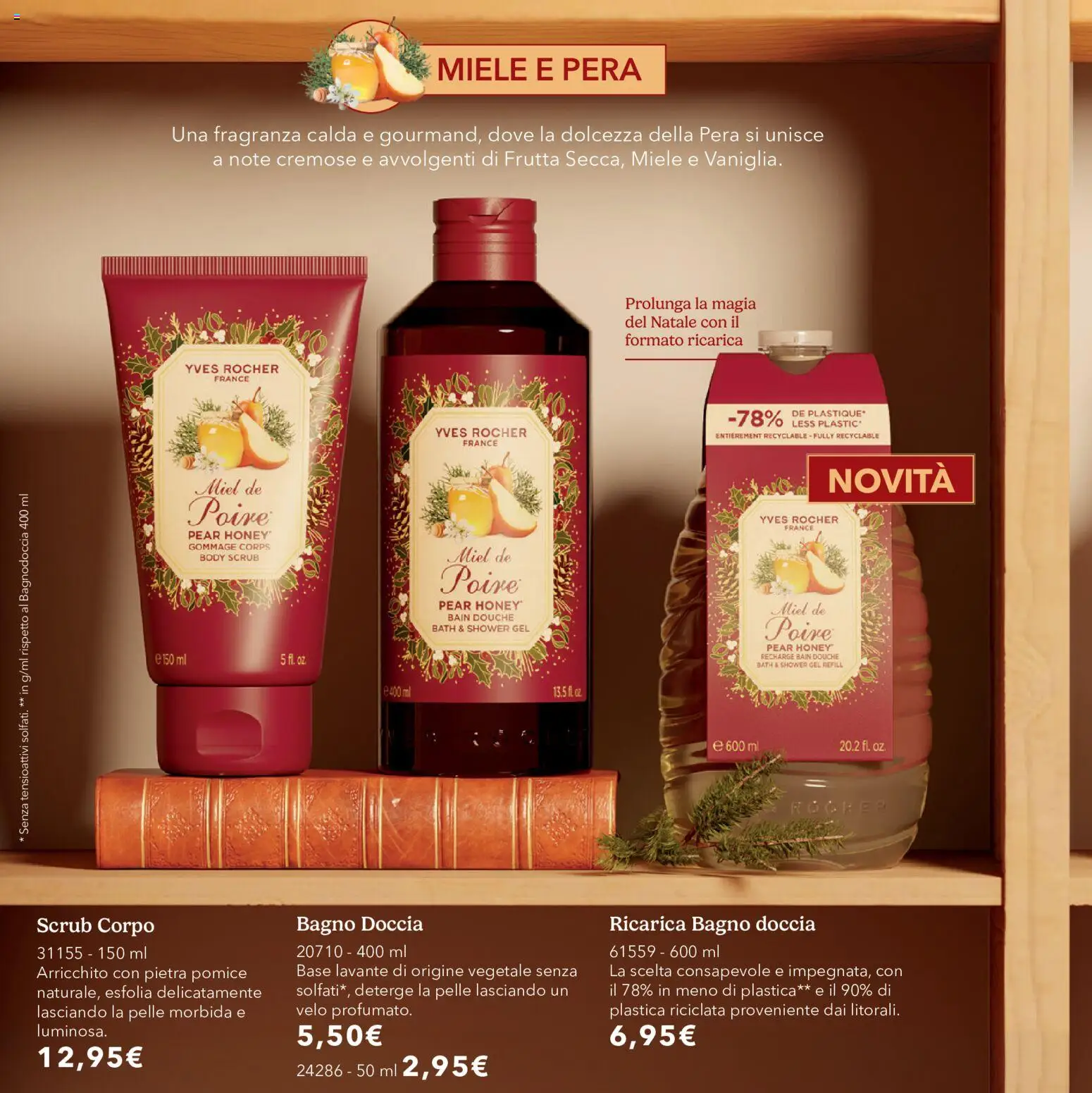 Volantino Yves Rocher del 20/10/2026 | Pagina: 4 | Prodotti: Frutta, Dolcezza, Bagno, Fragranza