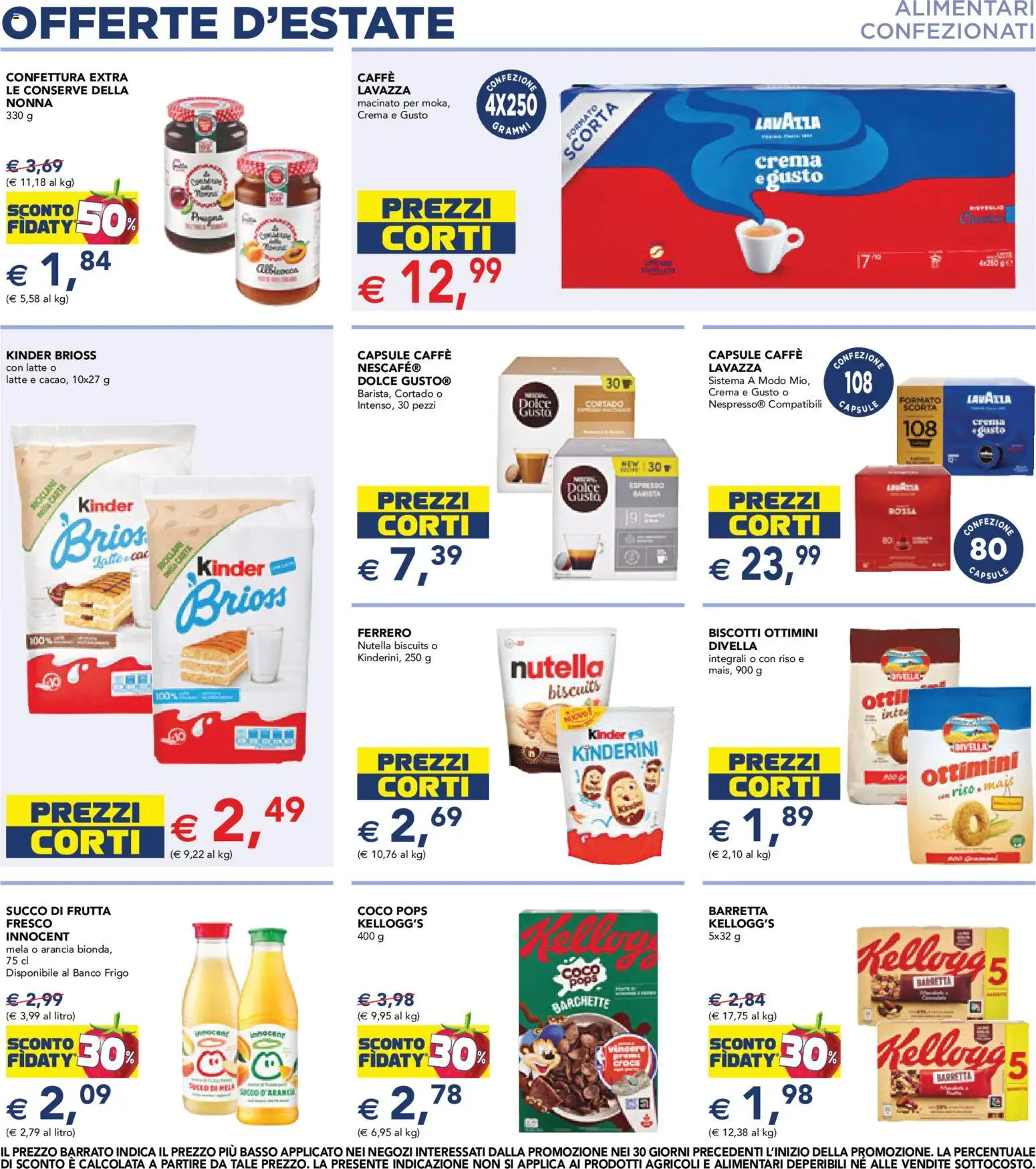 Volantino Esselunga S del 16/07/2026 | Pagina: 9 | Prodotti: Succo, Riso, Arancia, Succo di frutta