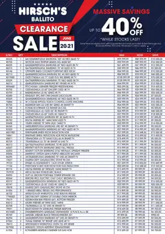 Hirsch's specials catalogue – valid from 20.06.2026