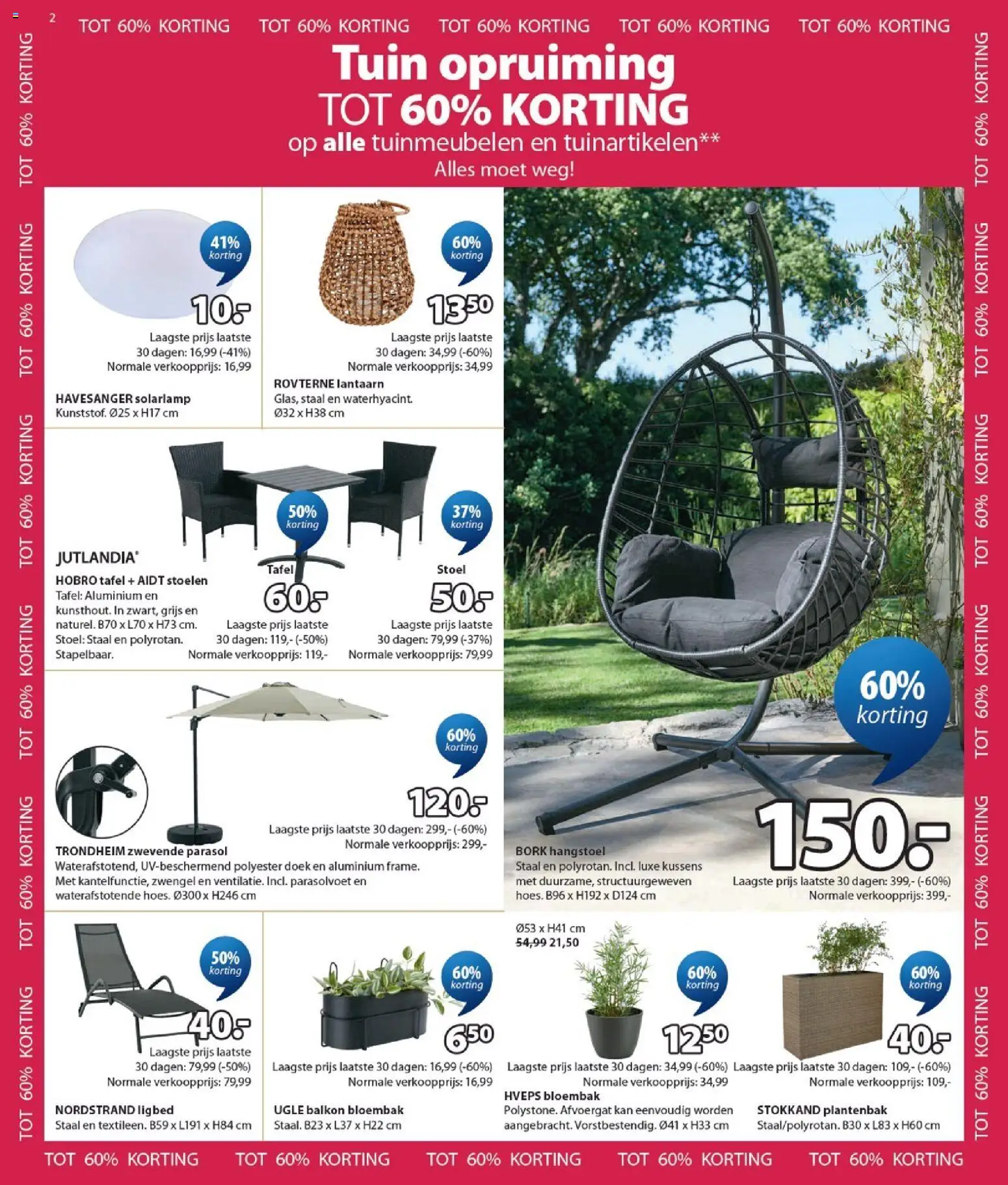 {H1} | Pagina: 2 | Producten: Parasol, Lantaarn, Moët, Tafel