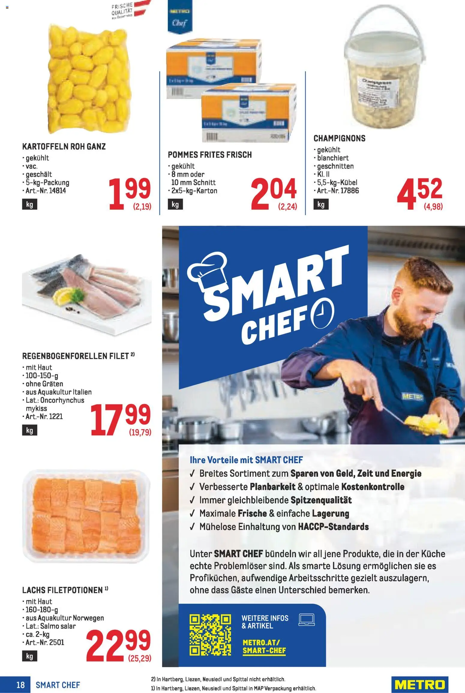 Metro angebote Profi gültig ab 16.04.2026 | Seite: 18 | Produkte: Kartoffeln