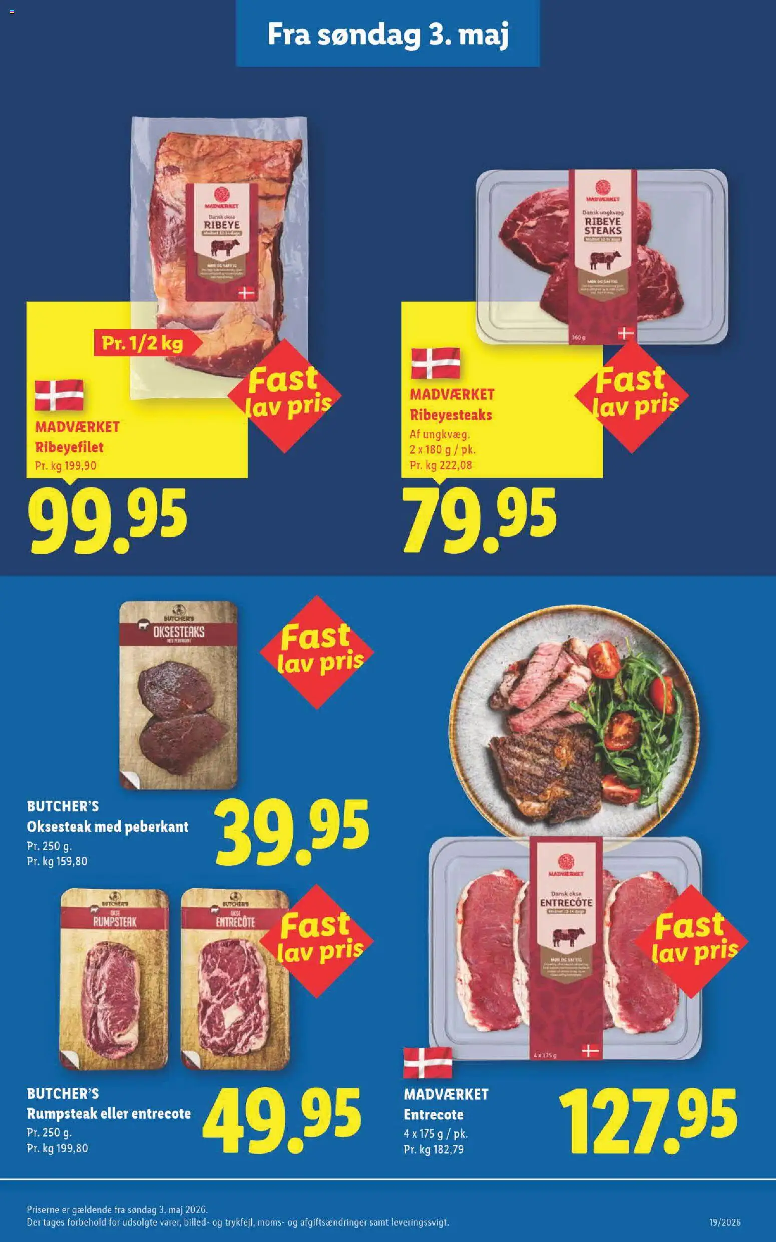 Lidl tilbudsavis – gyldig fra 13/09/2026 | Side: 25 | Produkter: Entrecote