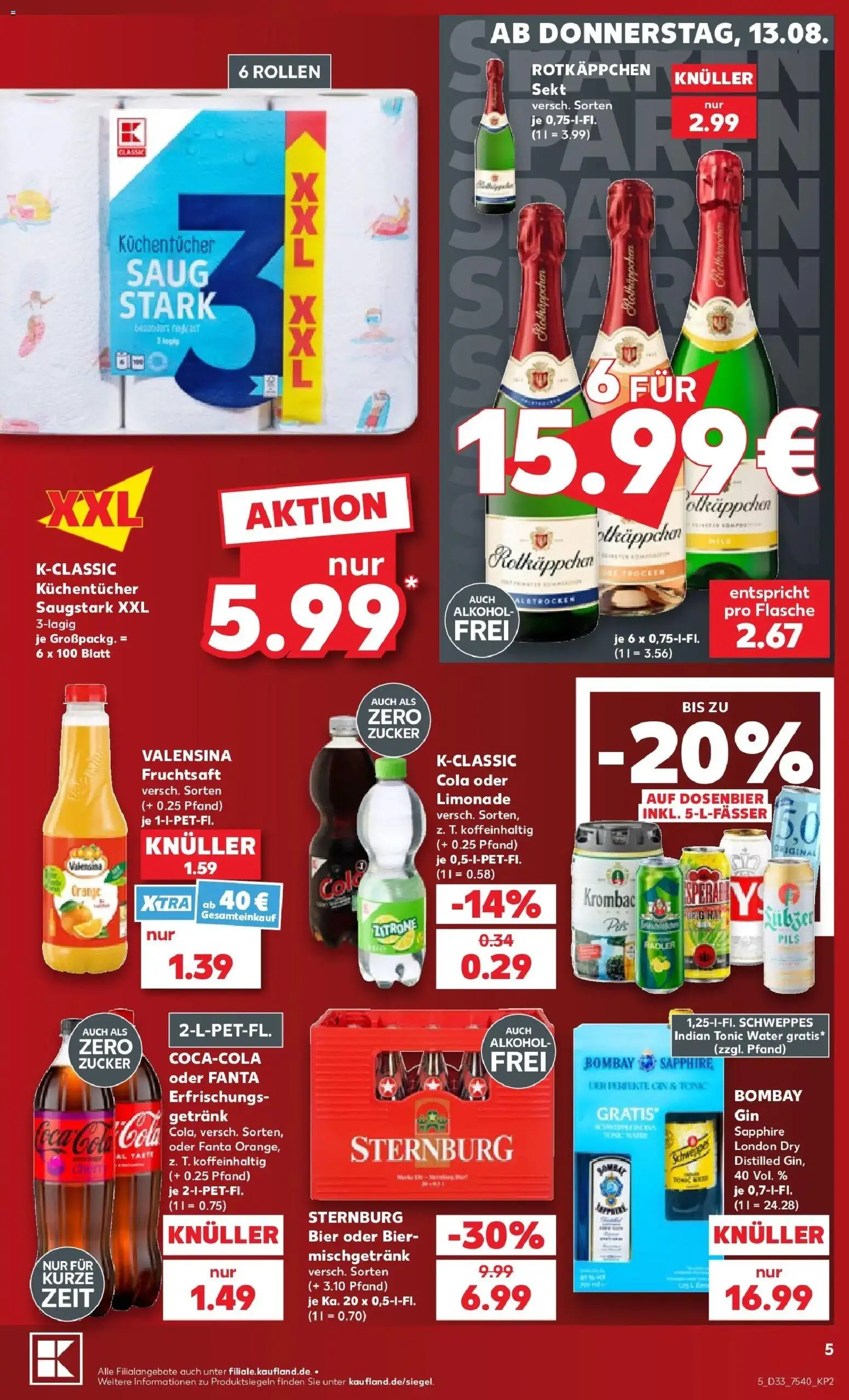 Prospekt Kaufland ab 10.08.2026 » Angebote Online zum Blättern | Seite: 14