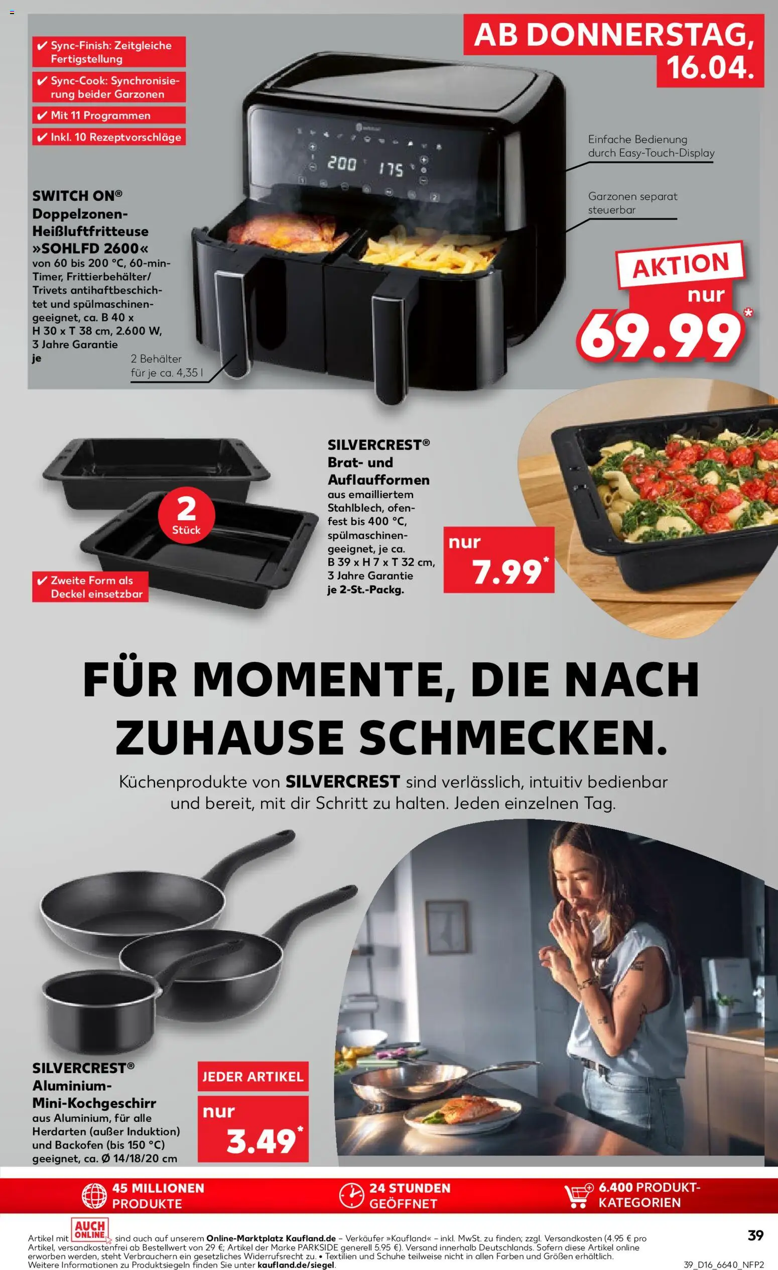 Kaufland Německo leták od 16.04.2026 | Strana: 39 | Produkty: Parkside