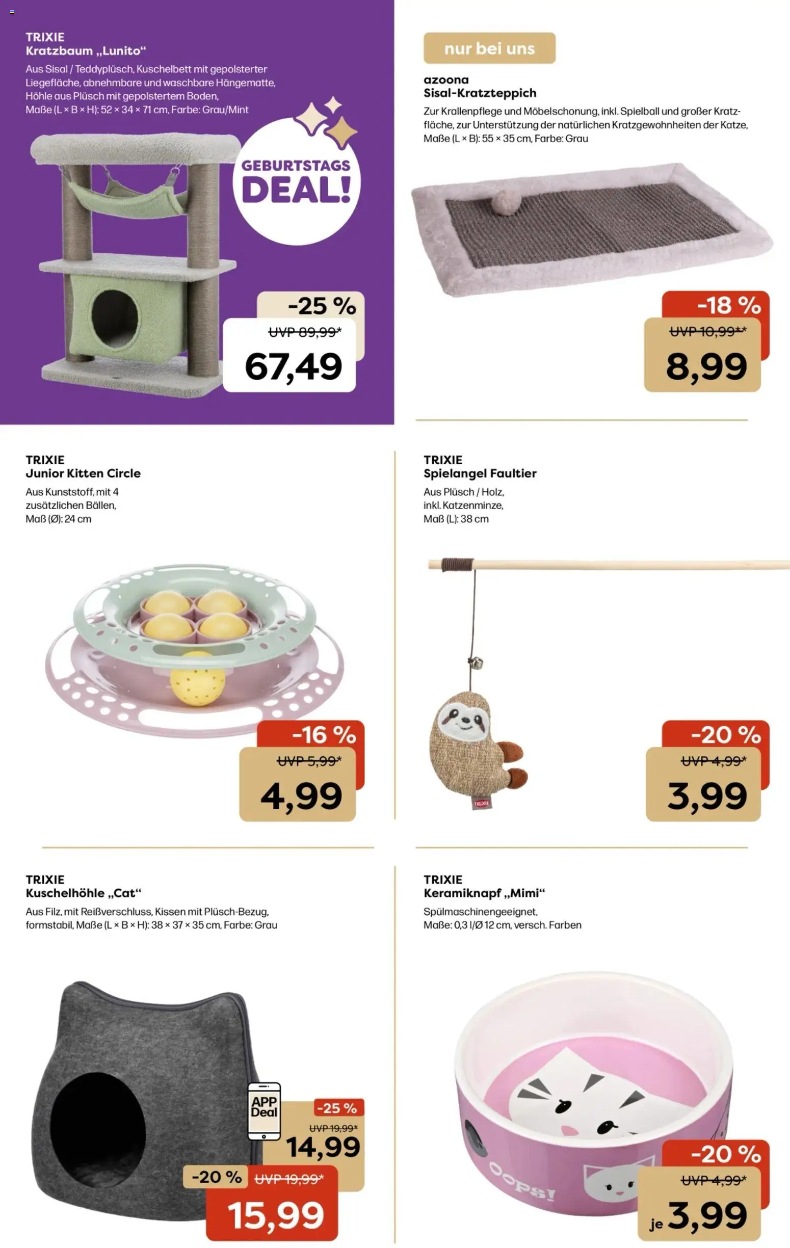 Zoo & co Prospekt – gültig ab 01.06.2026 | Seite: 9 | Produkte: Kissen