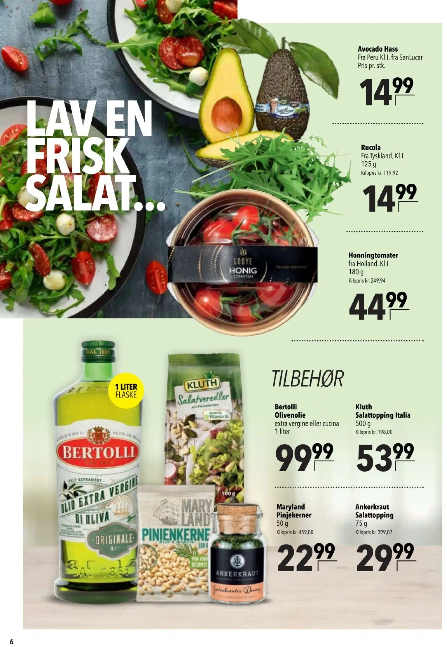 CITTI tilbudsavis – gyldig fra 03.06.2026 | Side: 6 | Produkter: Salat, Avocado, Olivenolie