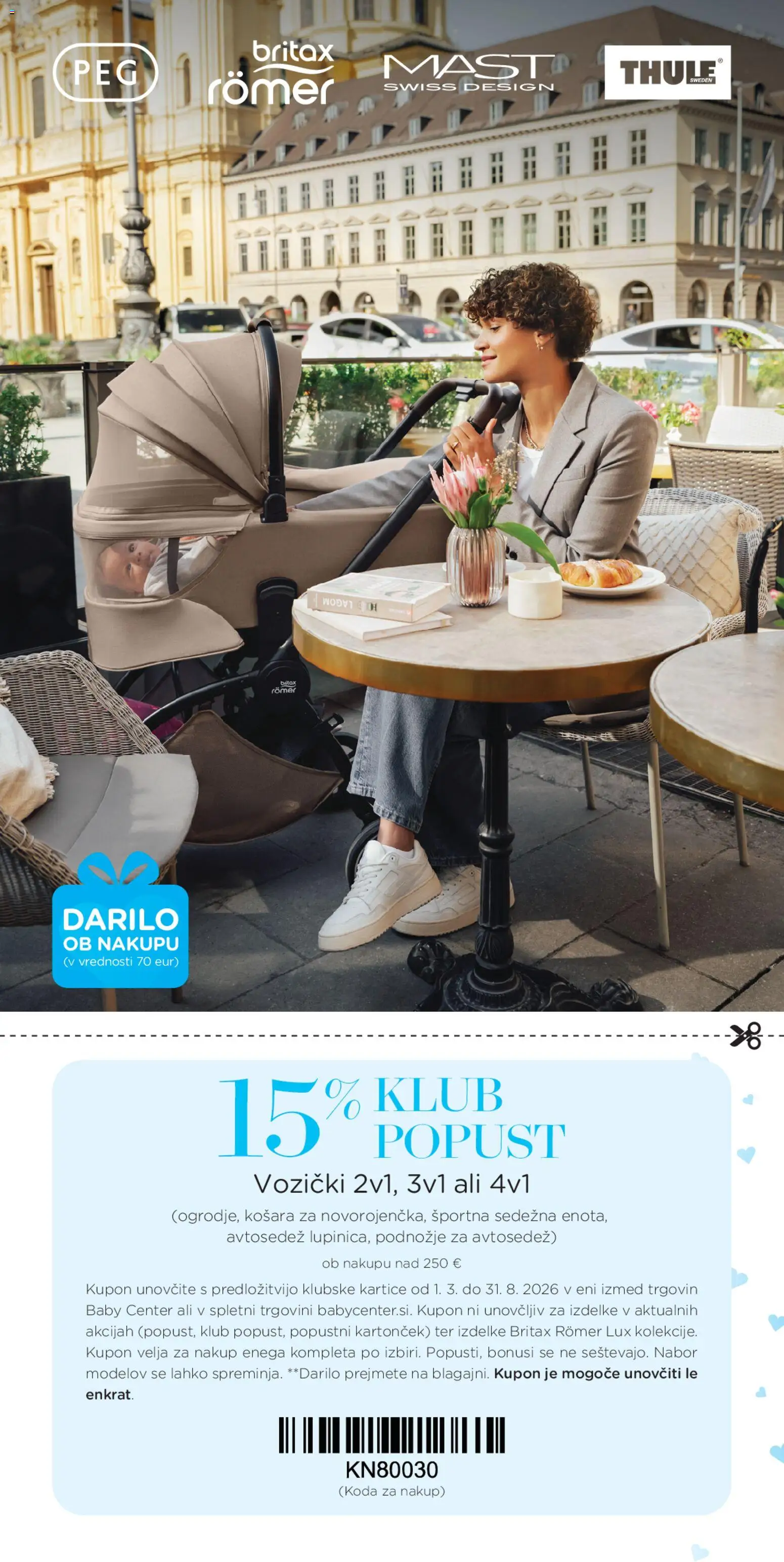 Novi Baby center katalog ponudbe – veljaven od 25.05.2026 | Stran: 53 | Izdelki: Košara