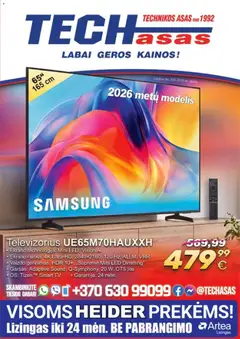 TECHasas leidinys galioja nuo 2026.10.08