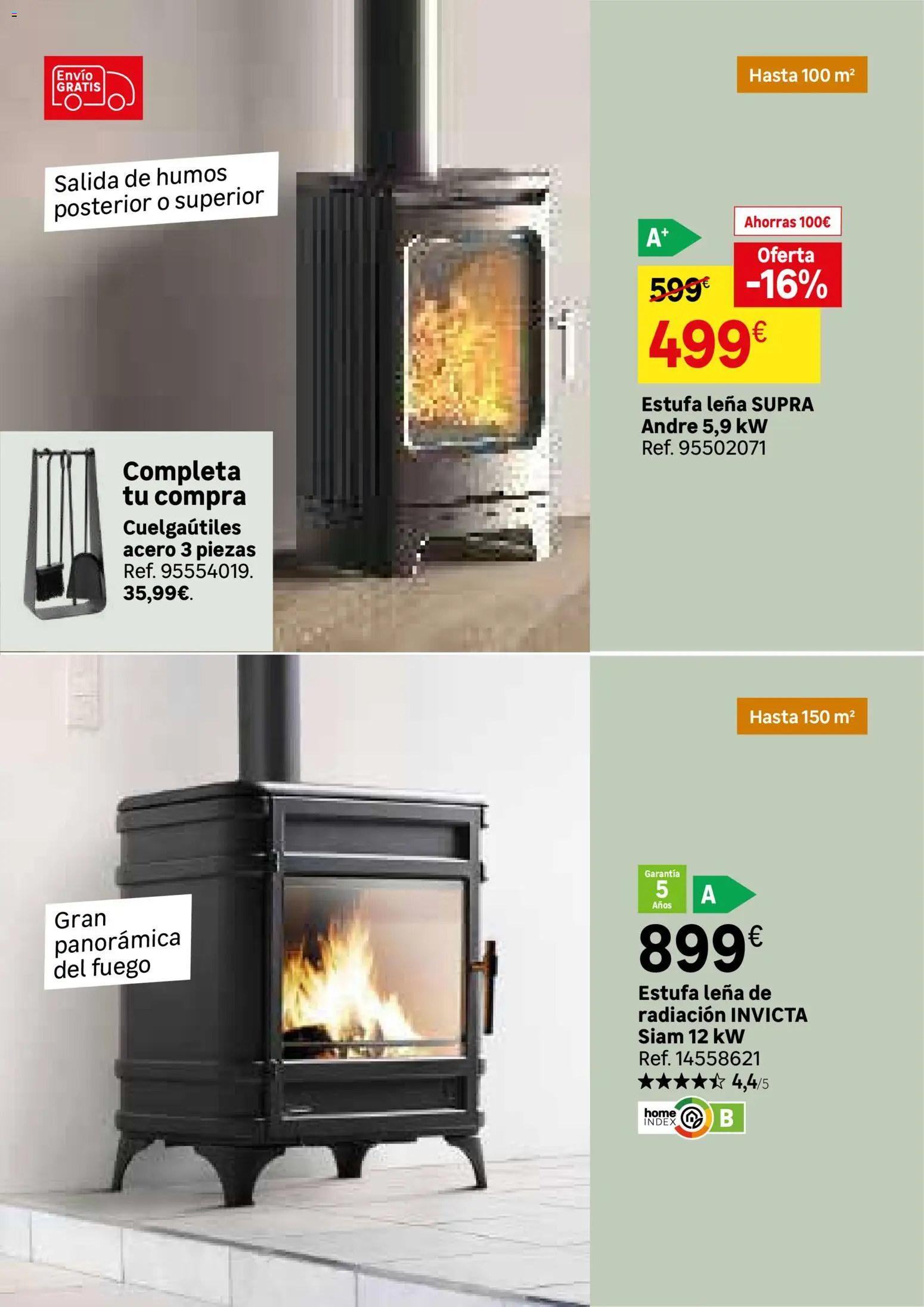 Leroy Merlin Calor en casa y mucho ahorro │ válido desde el 20/10/2026 | Página: 43 | Productos: Leña