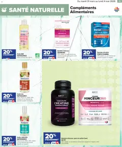 Carrefour - Prévisualisation de Carrefour Parapharmarcie valide à partir de 31.03.2026 | Page: 11 | Produits: Pomme, Poids, Huile, Vinaigre de cidre