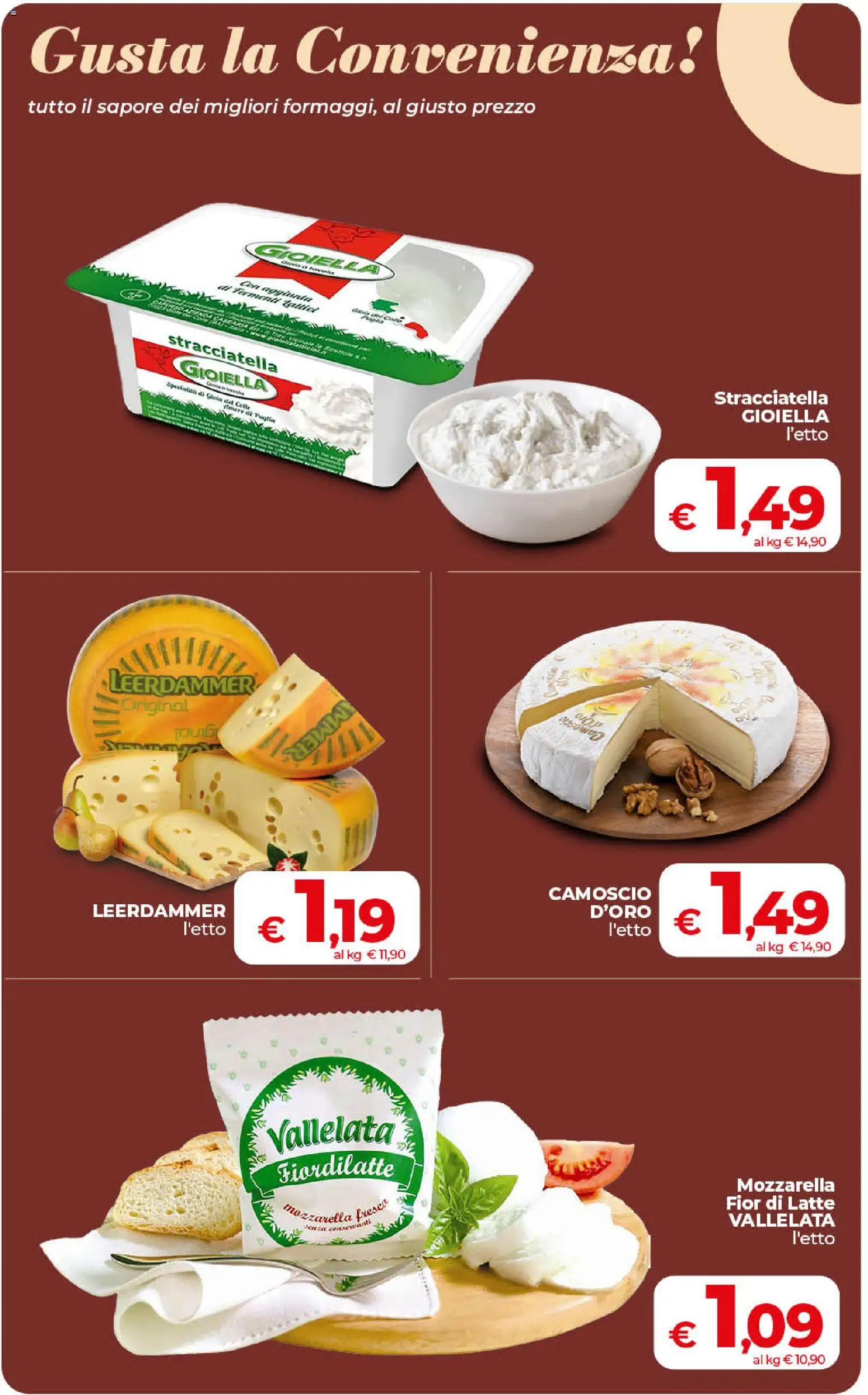 Volantino COOP del 30/06/2026 | Pagina: 10 | Prodotti: Mozzarella, Latte, Stracciatella