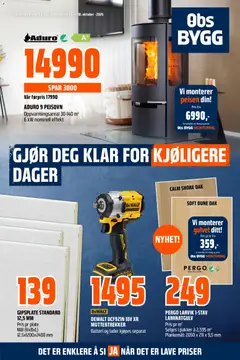 Forhåndsvisning av Obs Bygg - Kundeavis gyldig fra 27/09/2026