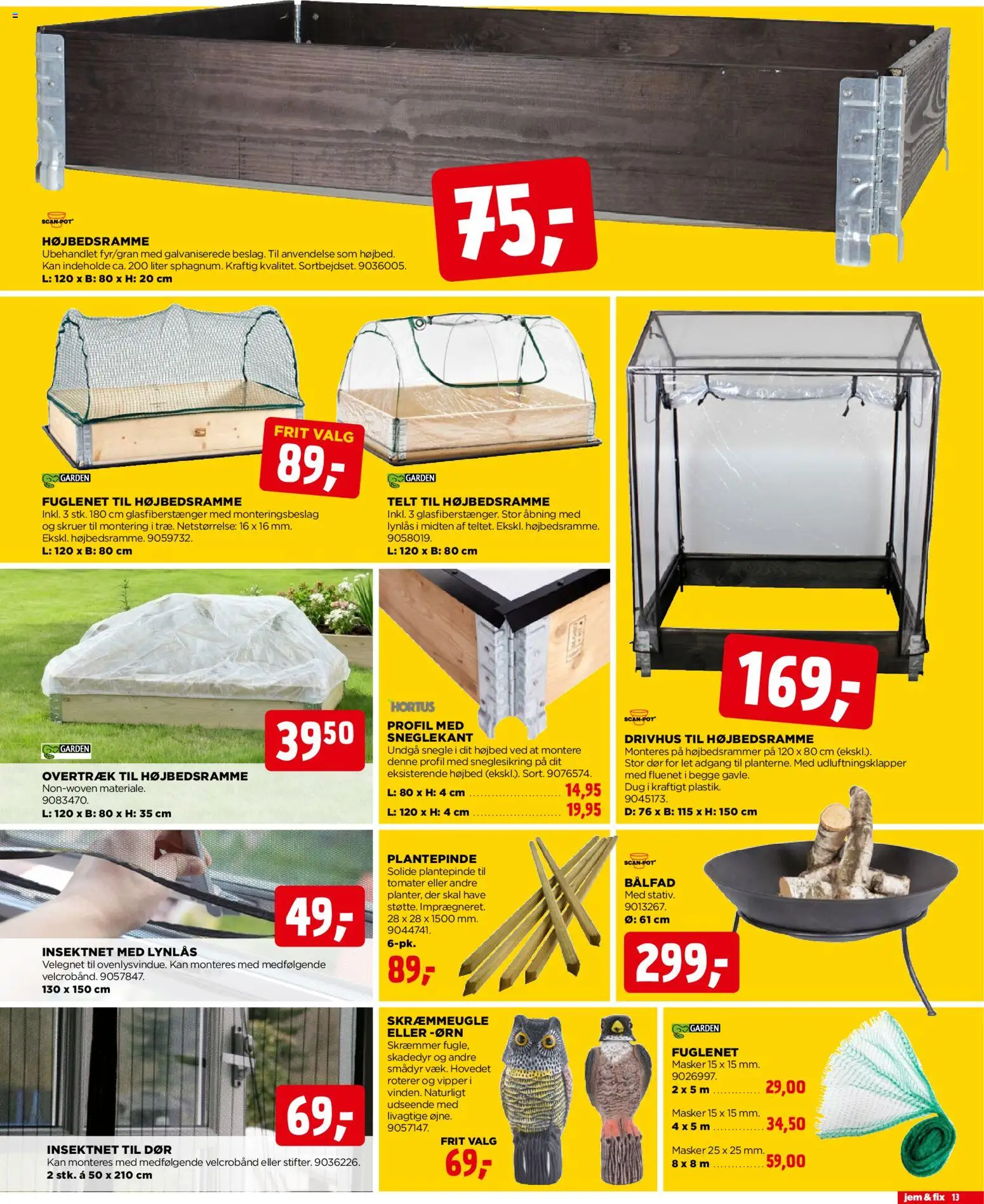 Jem & fix tilbudsavis – gyldig fra 10.05.2026 | Side: 13 | Produkter: Tomater, Søm