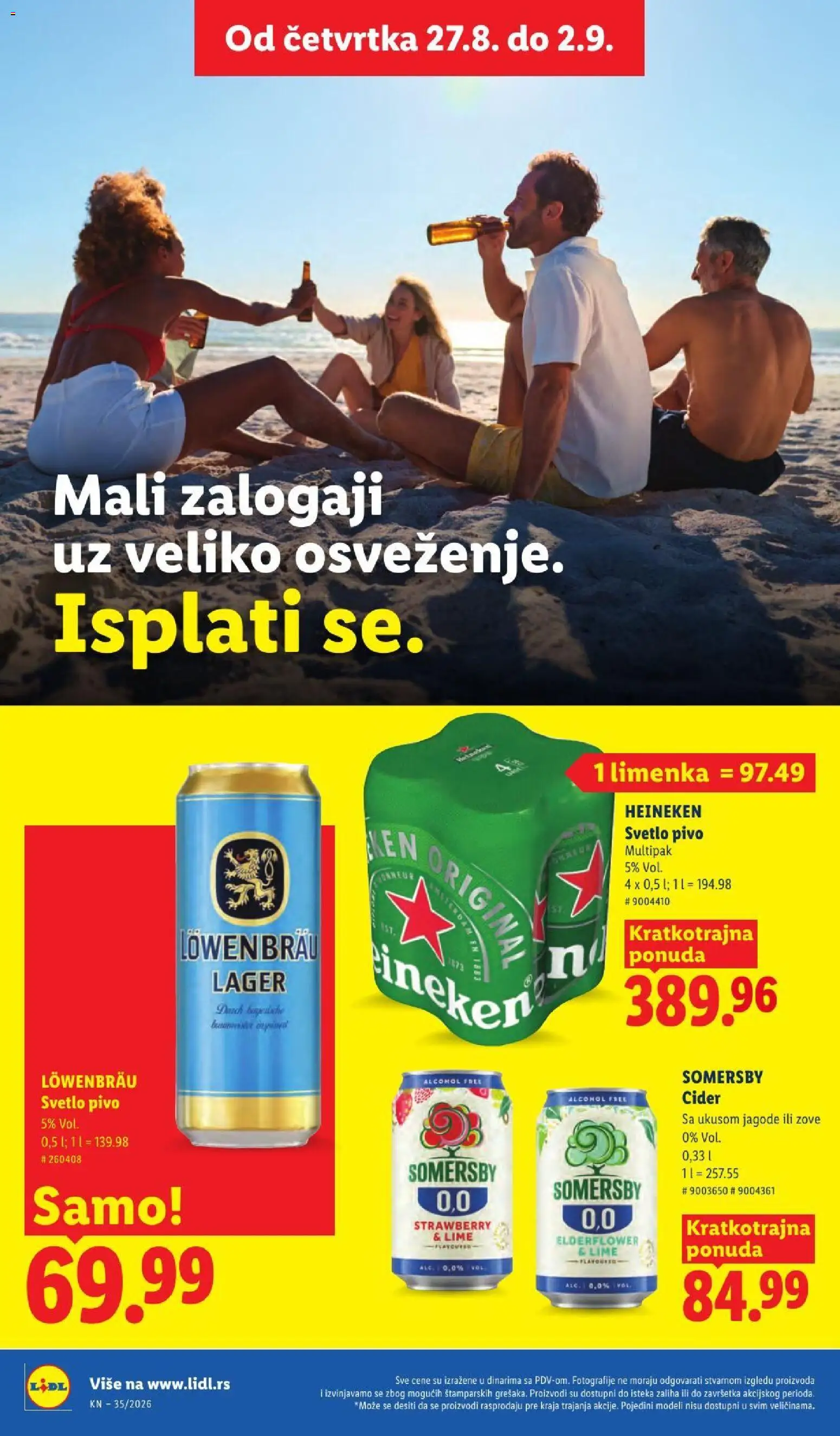 Lidl katalog - važi od 27.08.2026 | Strana: 50