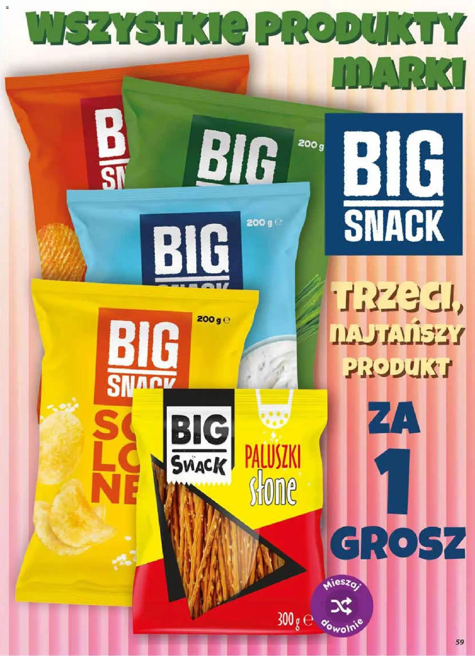 Dino gazetka od 17.06.2026 | Strona: 59 | Produkty: Paluszki