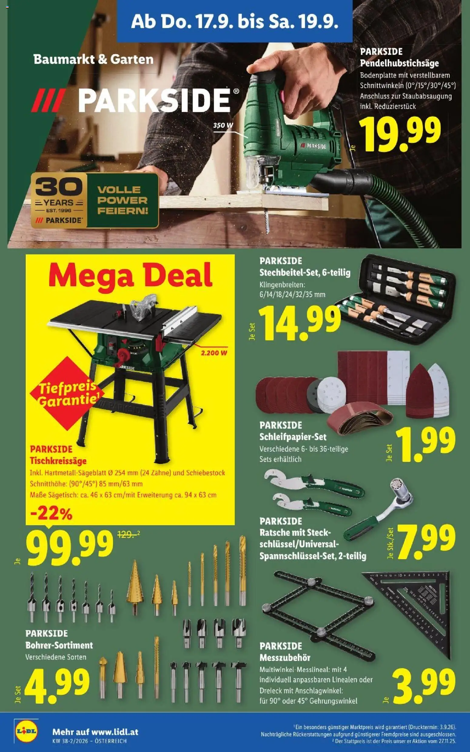 Lidl - Flugblatt gültig ab 17.09.2026 | Seite: 22